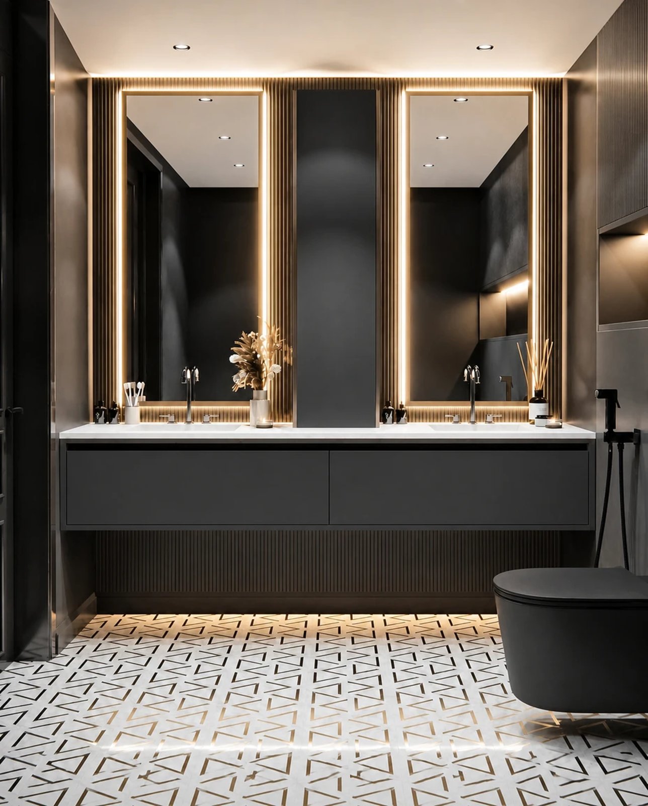 Gela Inset Floating Vanity M110 thumbnail
