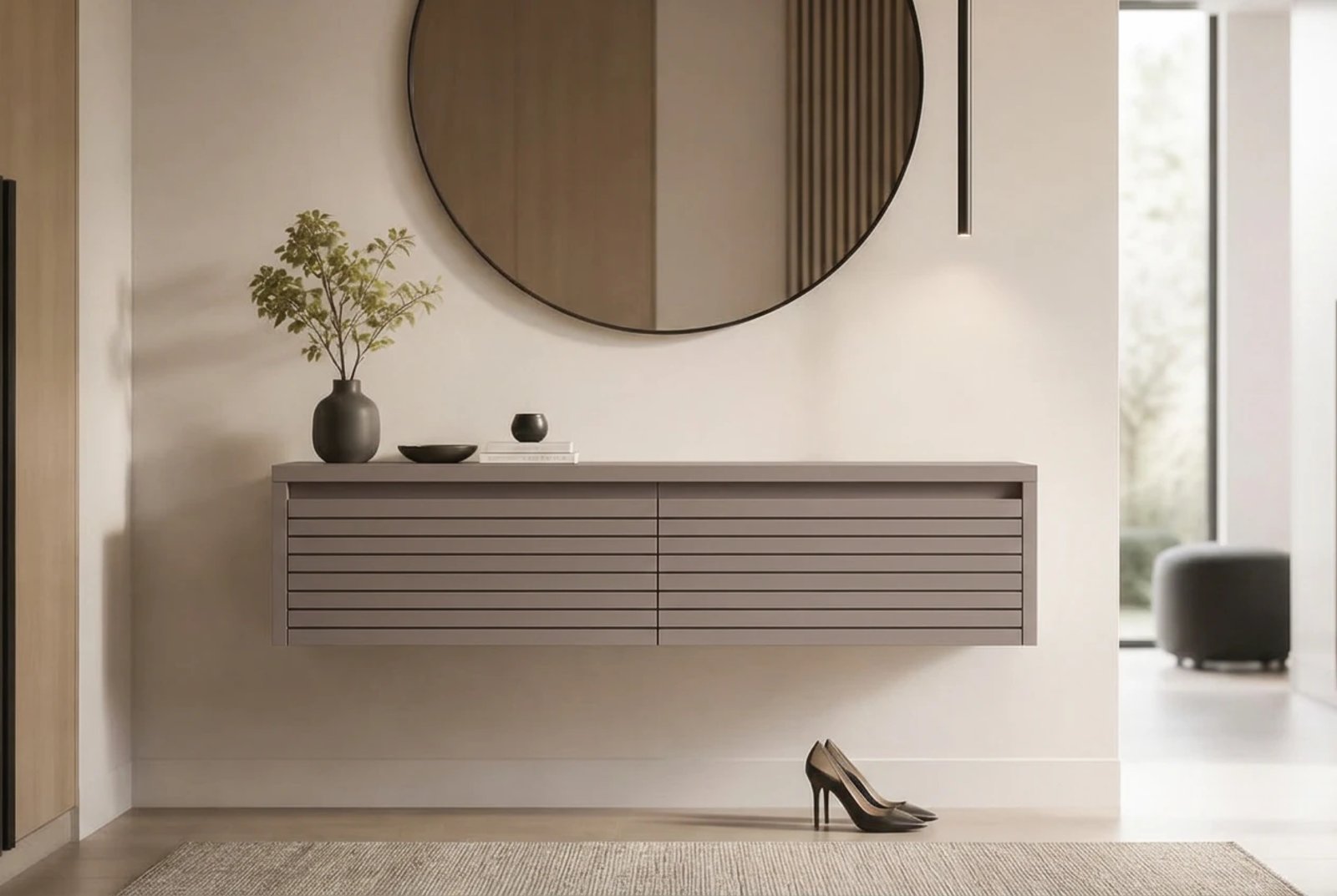Bergen Floating Entry Console