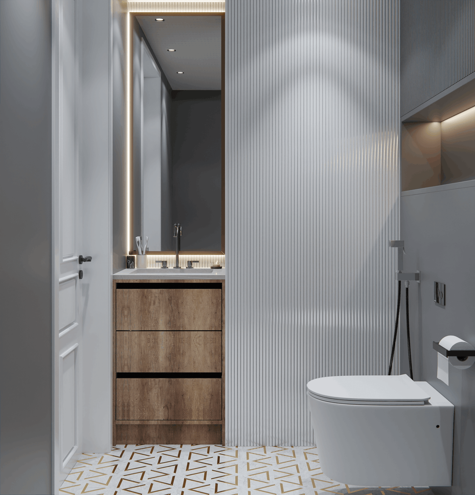 Trapani Inset Standing Vanity M310 thumbnail