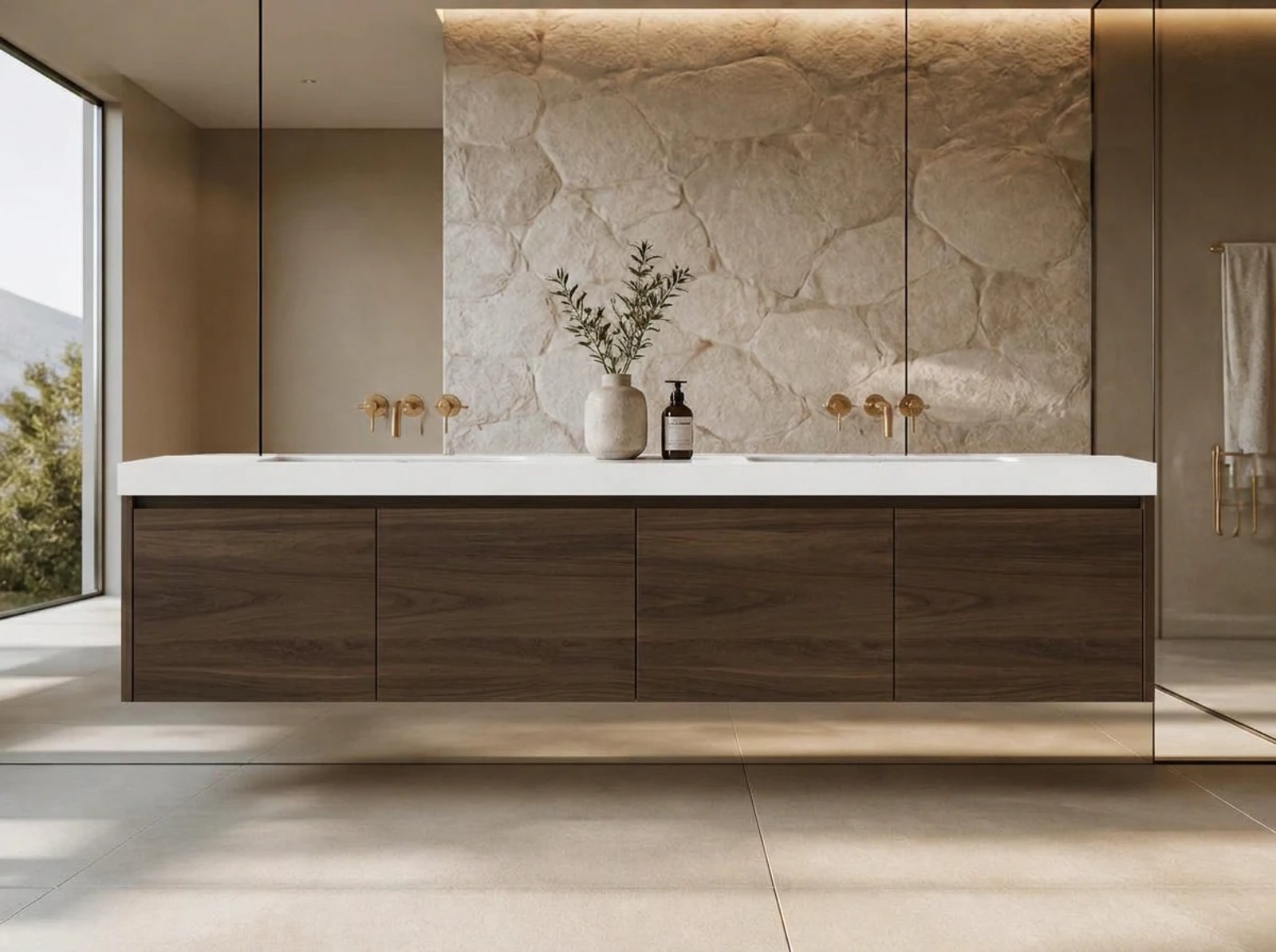 Corsica Floating Vanity Double Sink thumbnail