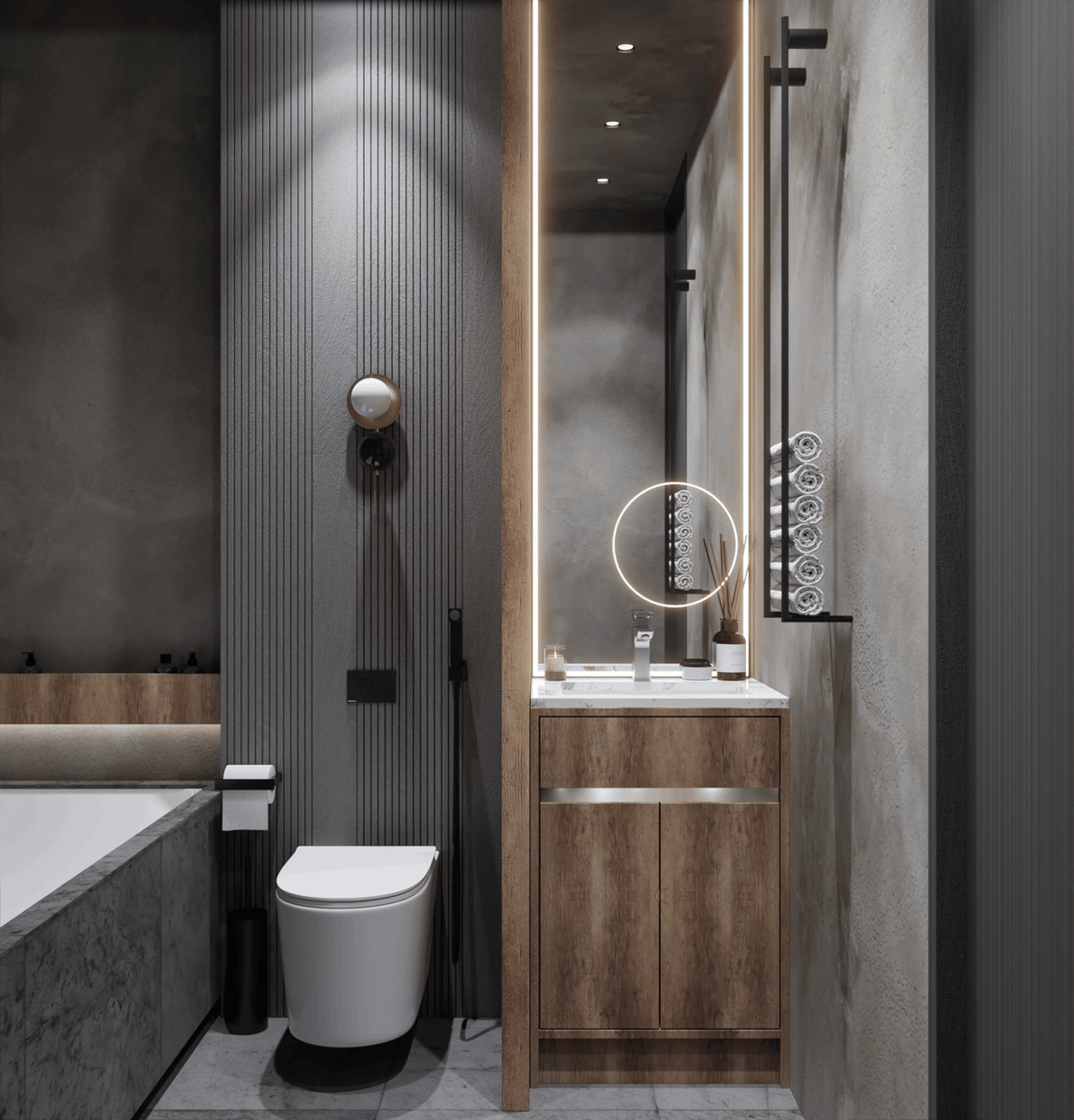 Orla Inset Standing Vanity M300 thumbnail