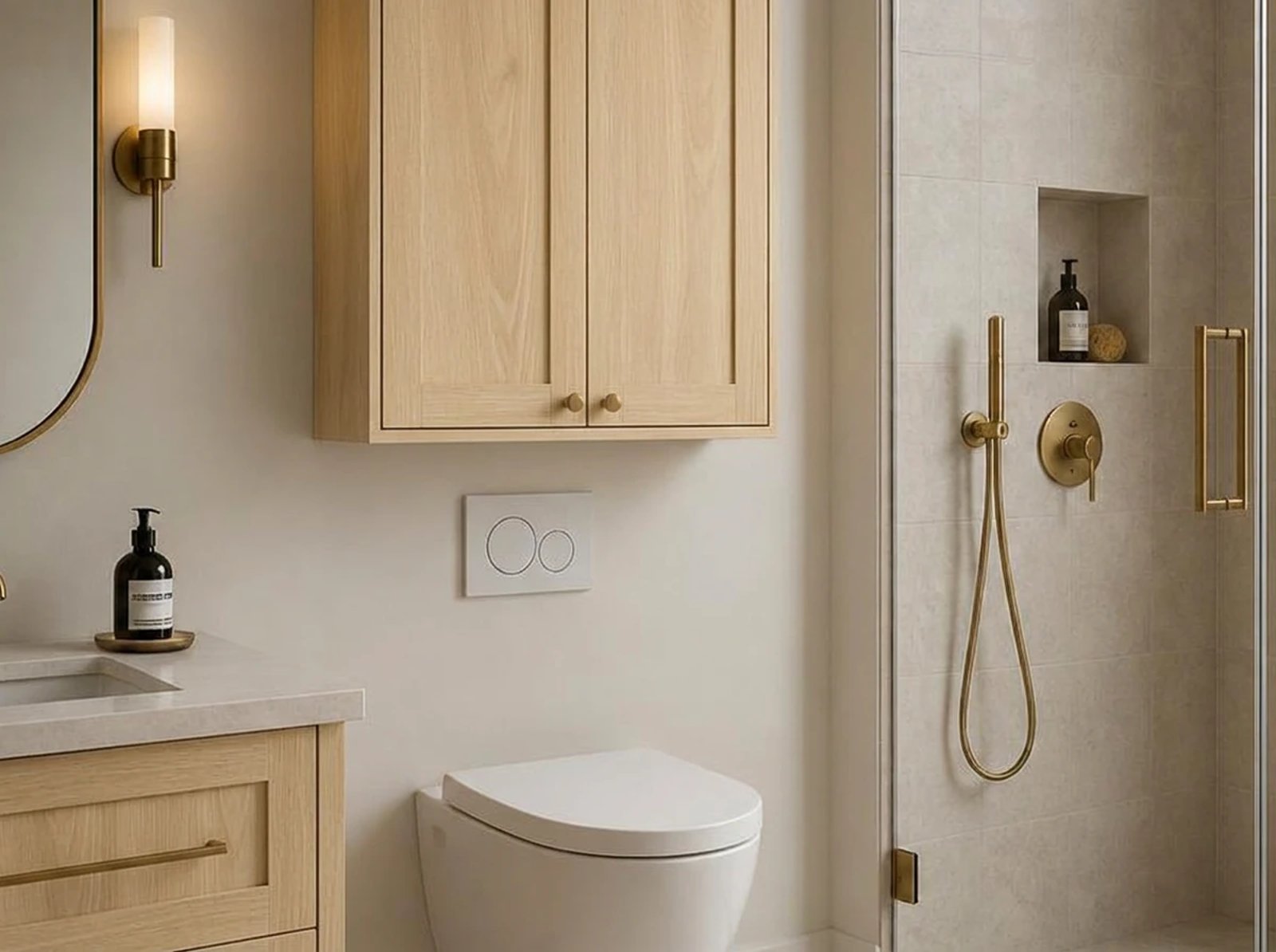 Hudson Floating Bathroom Wall Cabinet thumbnail