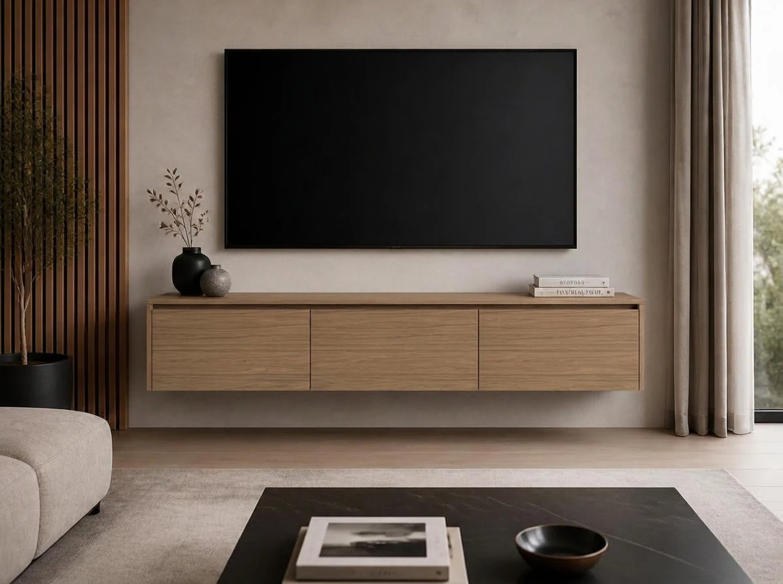 Corsica Floating TV Stand thumbnail