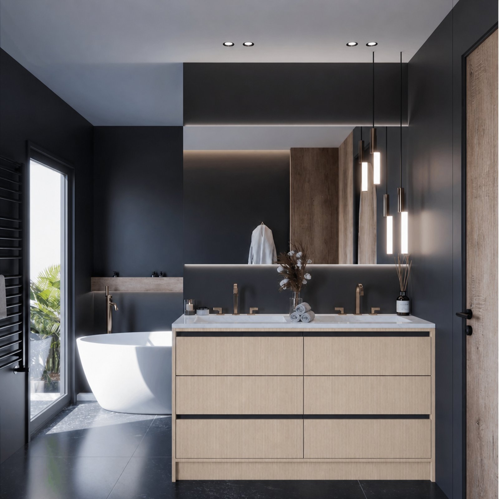 Trapani Inset Standing Vanity M310 thumbnail