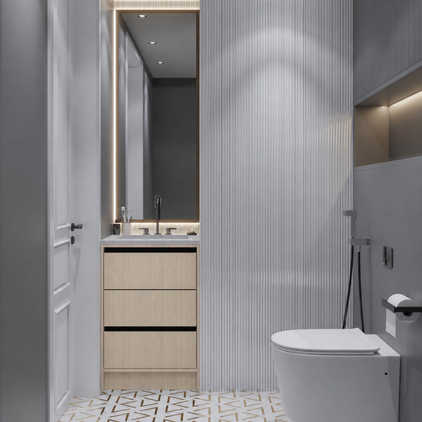 Trapani Inset Standing Vanity M310 thumbnail