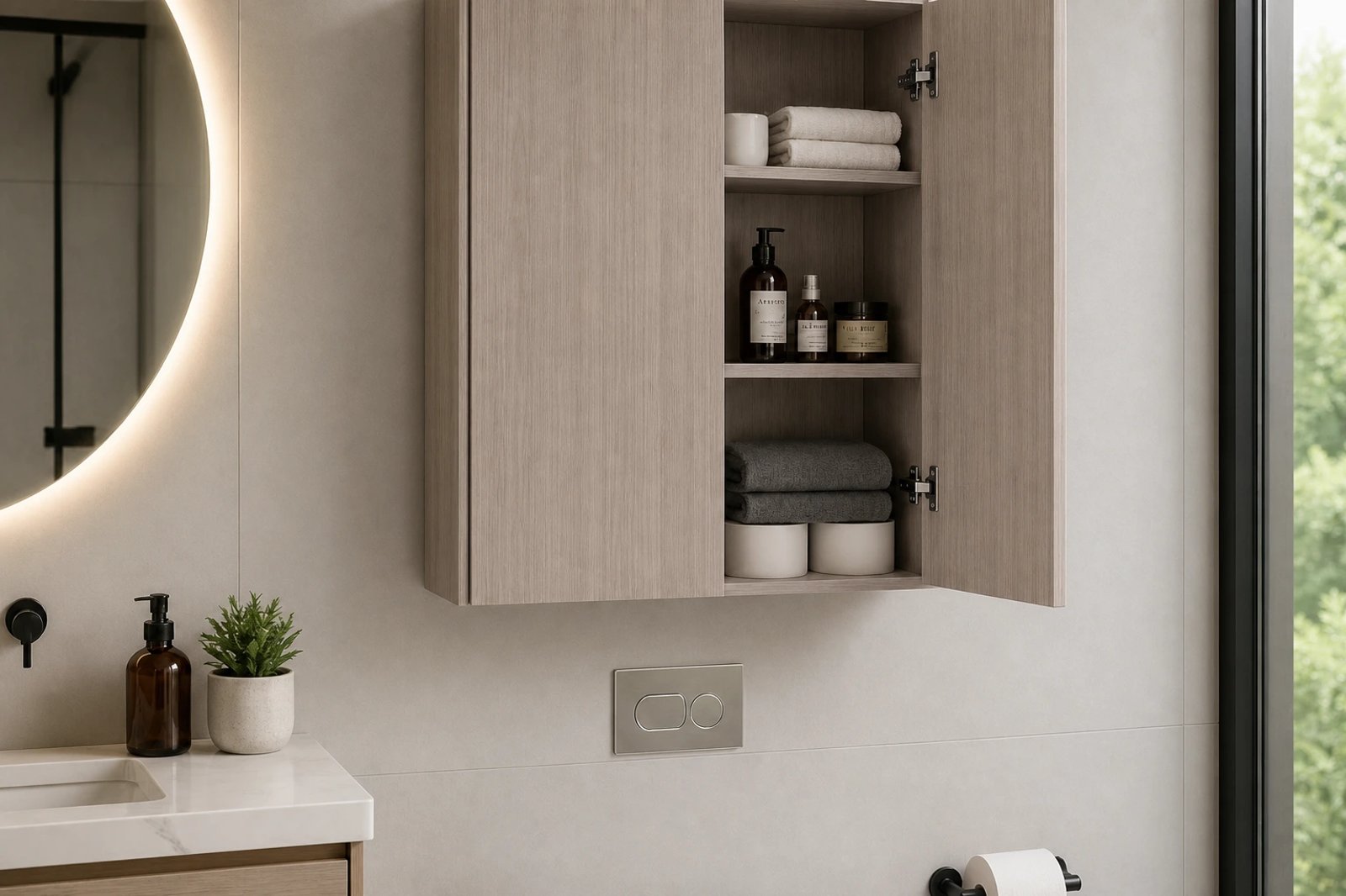 Siena Floating Bathroom Wall Cabinet thumbnail