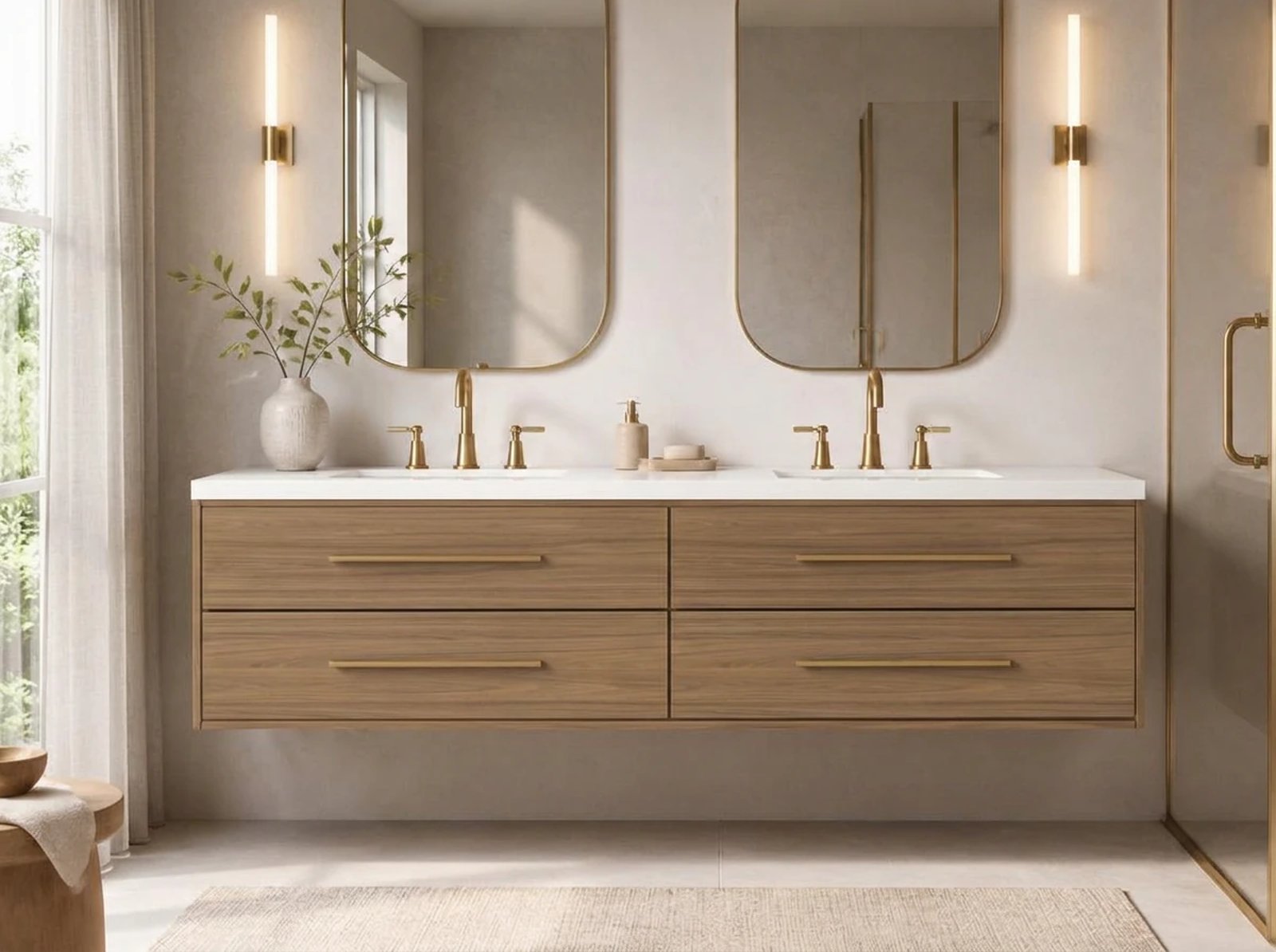 Milano Floating Vanity Double Sink thumbnail