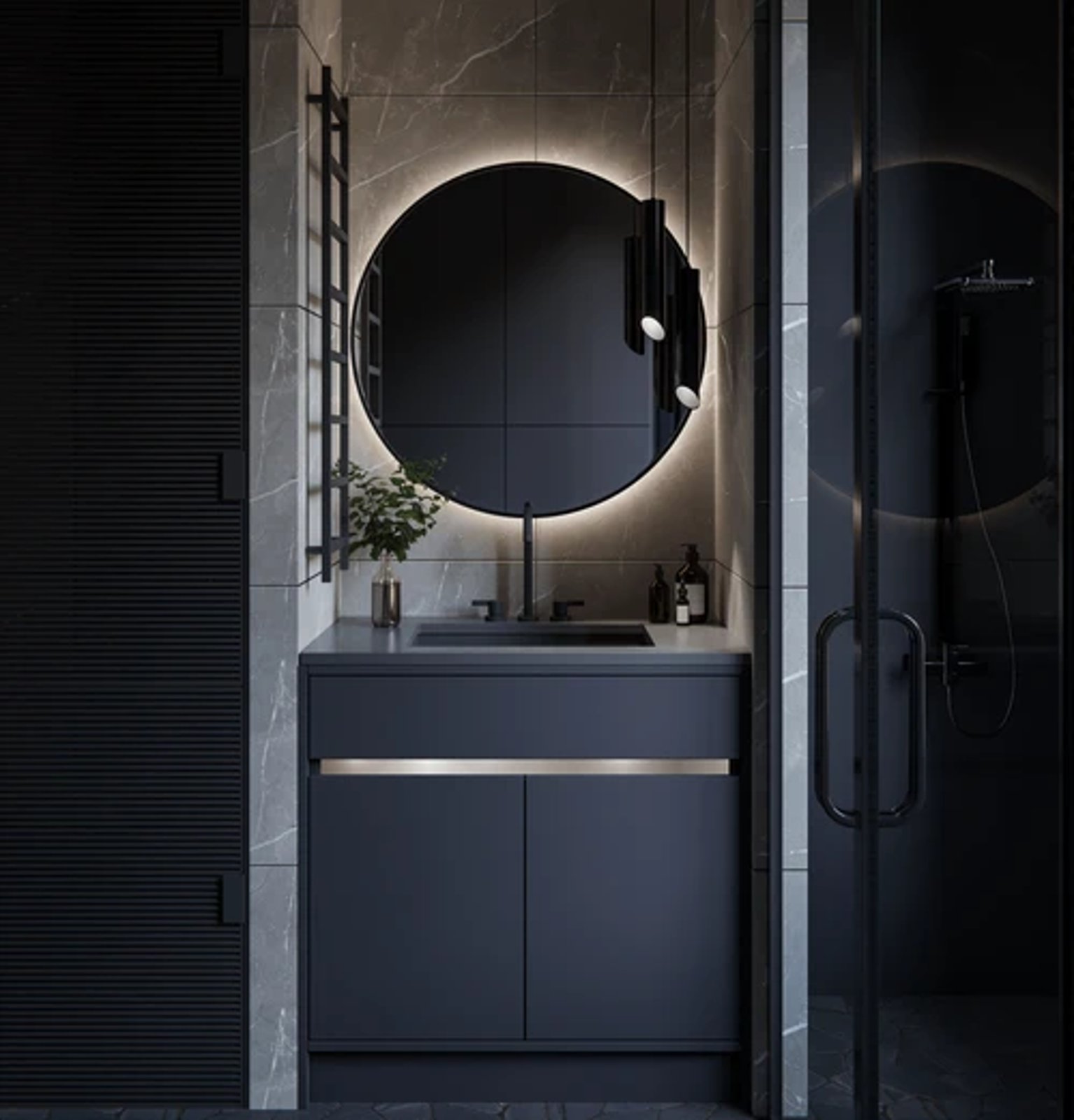 Orla Inset Standing Vanity M300