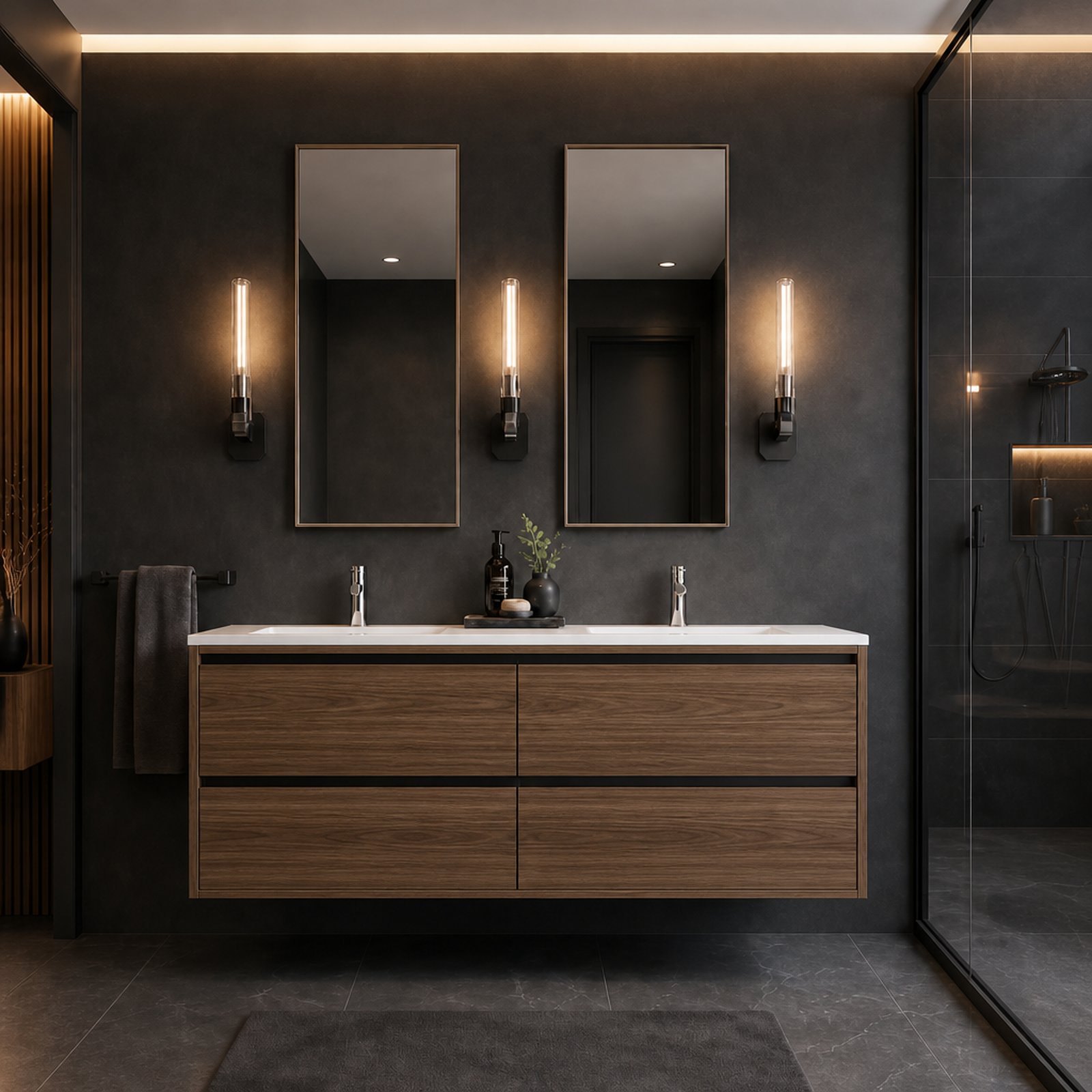 Siena Floating Vanity Double Sink thumbnail