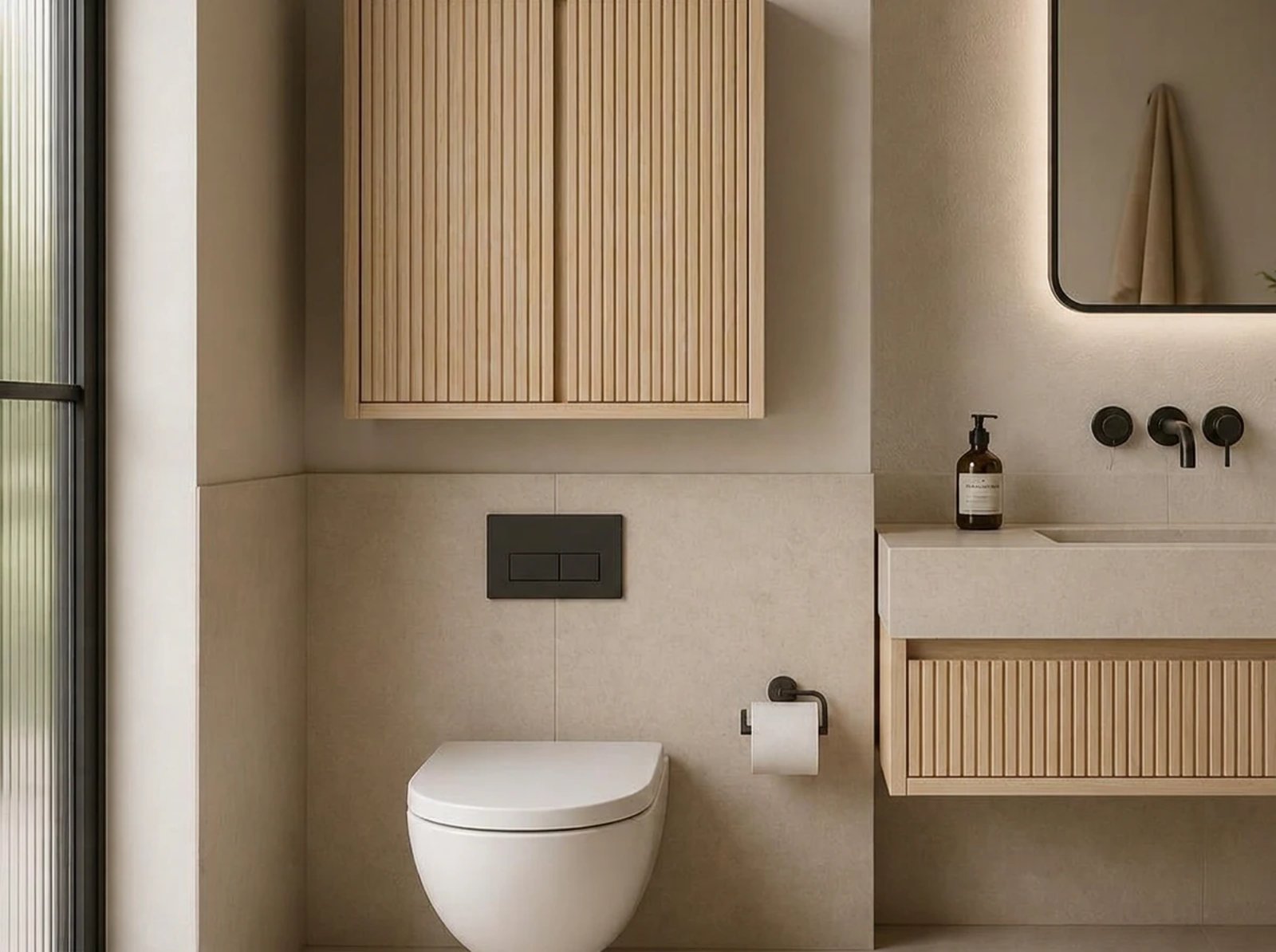 Amalfi Floating Bathroom Wall Cabinet thumbnail