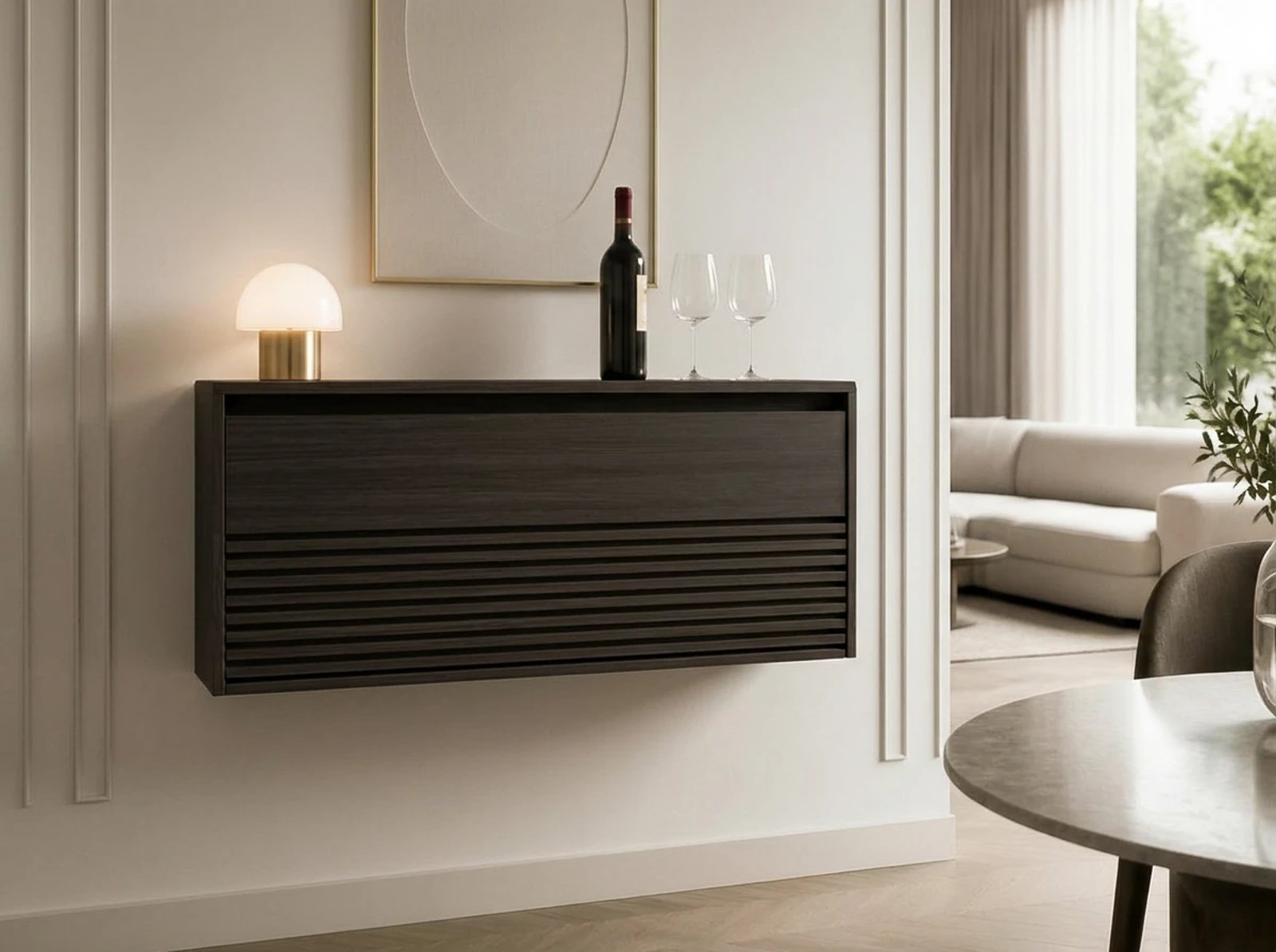 Bergen Floating Bar Cabinet thumbnail