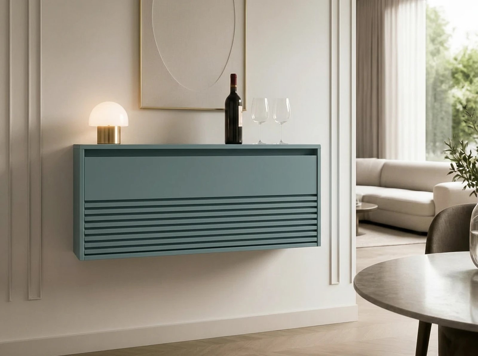 Bergen Floating Bar Cabinet thumbnail