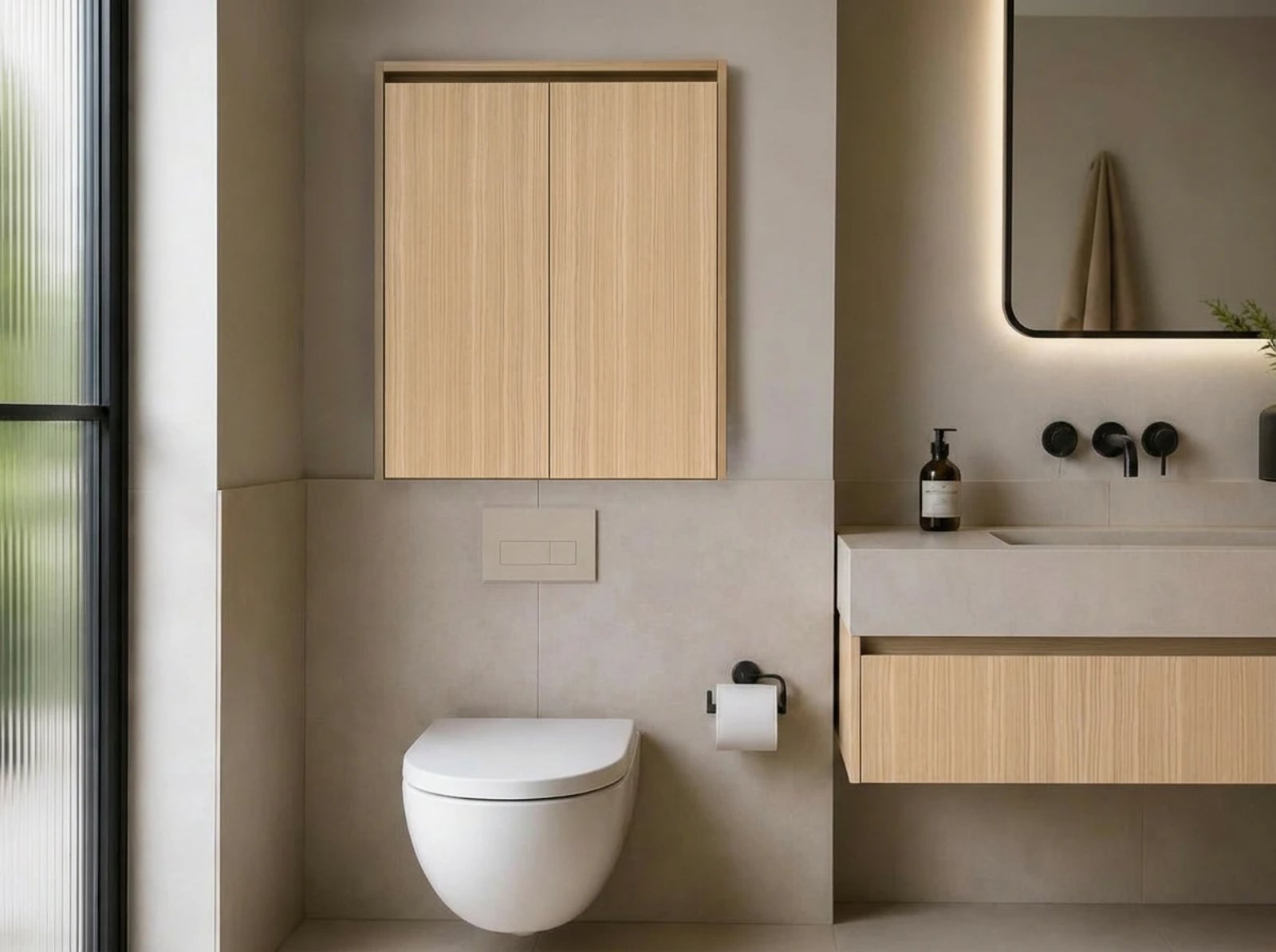Corsica Floating Bathroom Wall Cabinet thumbnail