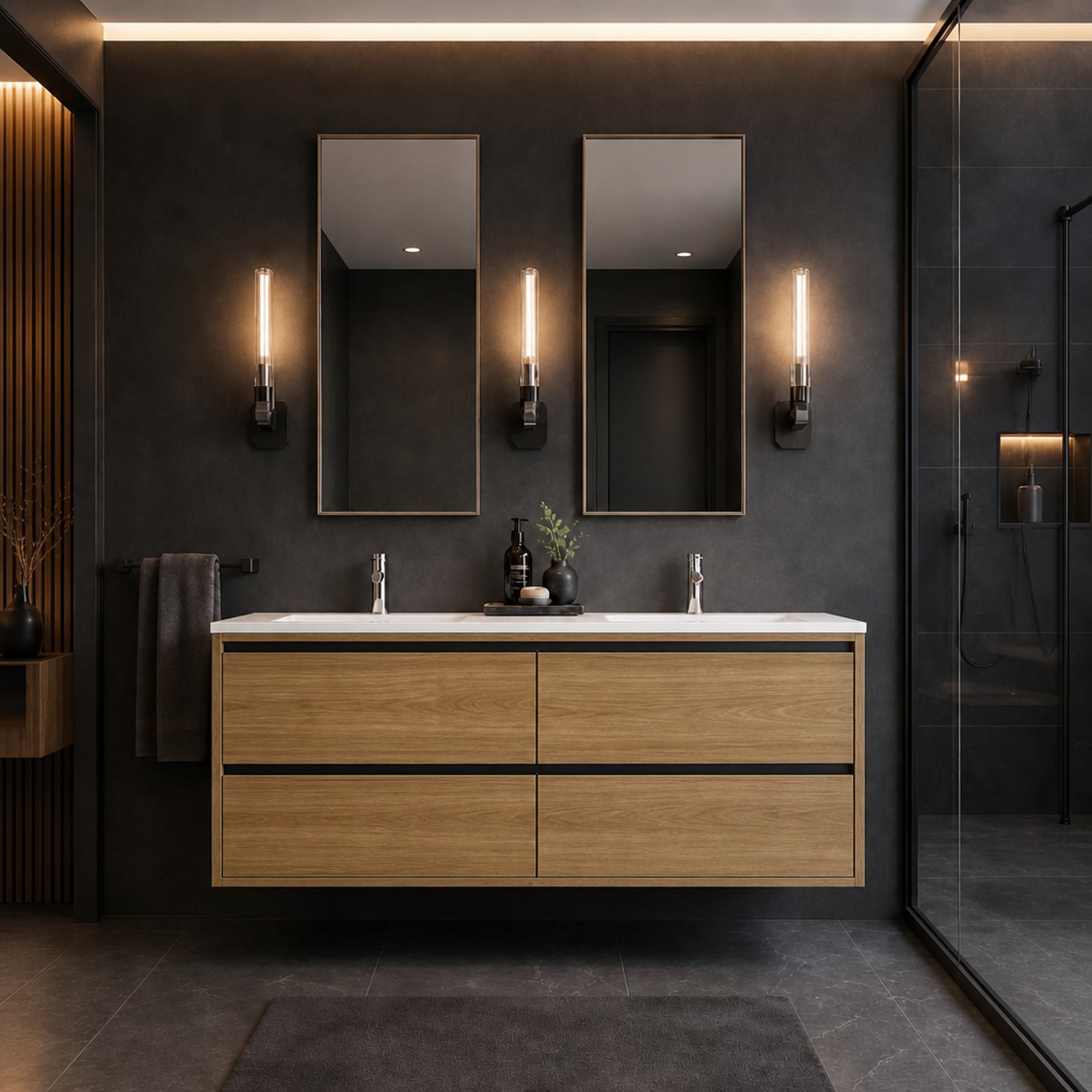 Siena Floating Vanity Double Sink thumbnail