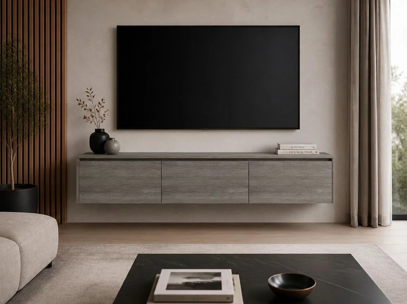 Corsica Floating TV Stand thumbnail
