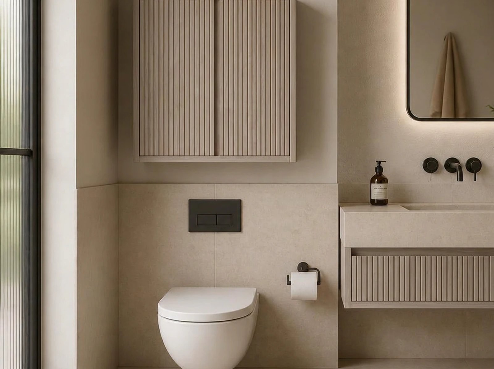 Amalfi Floating Bathroom Wall Cabinet thumbnail