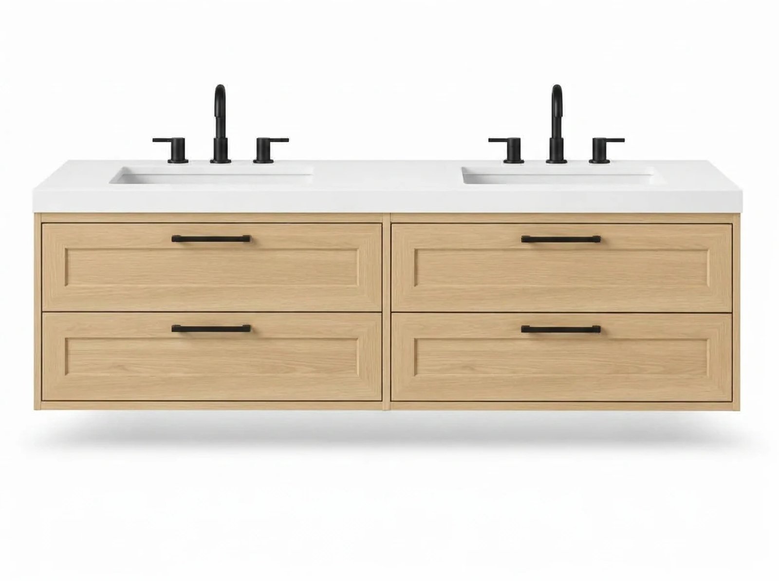 Hudson Floating Vanity Double Sink thumbnail