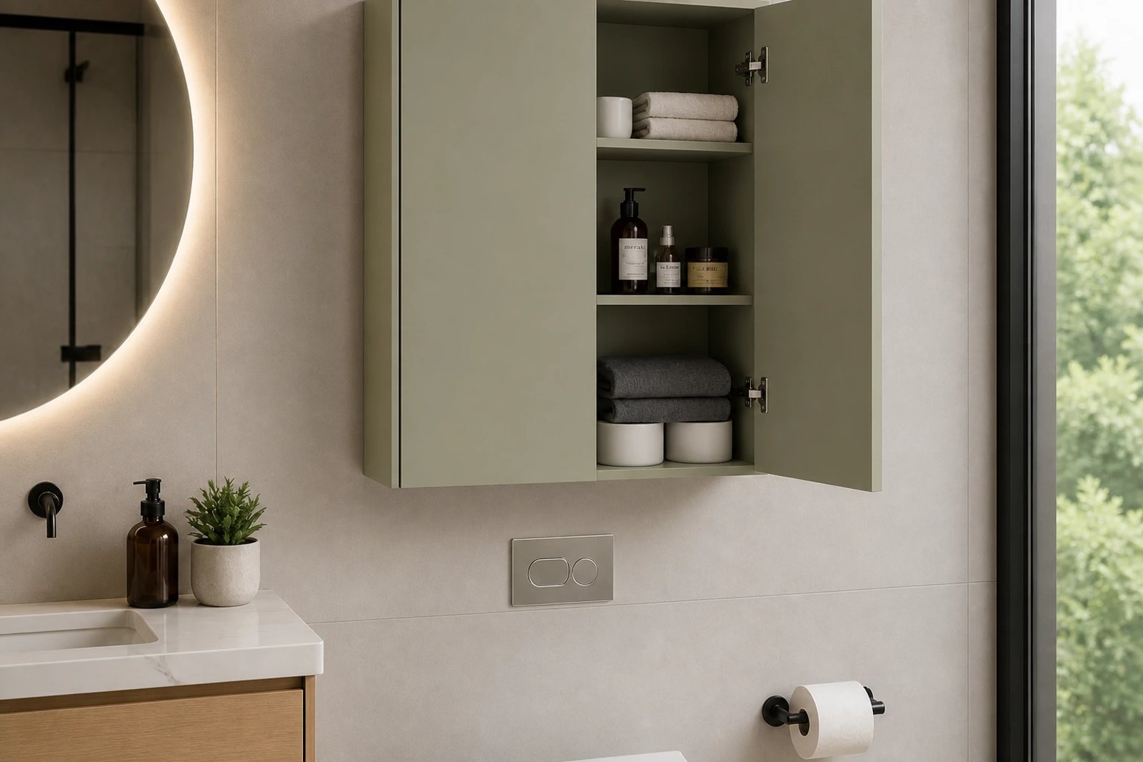 Siena Floating Bathroom Wall Cabinet thumbnail