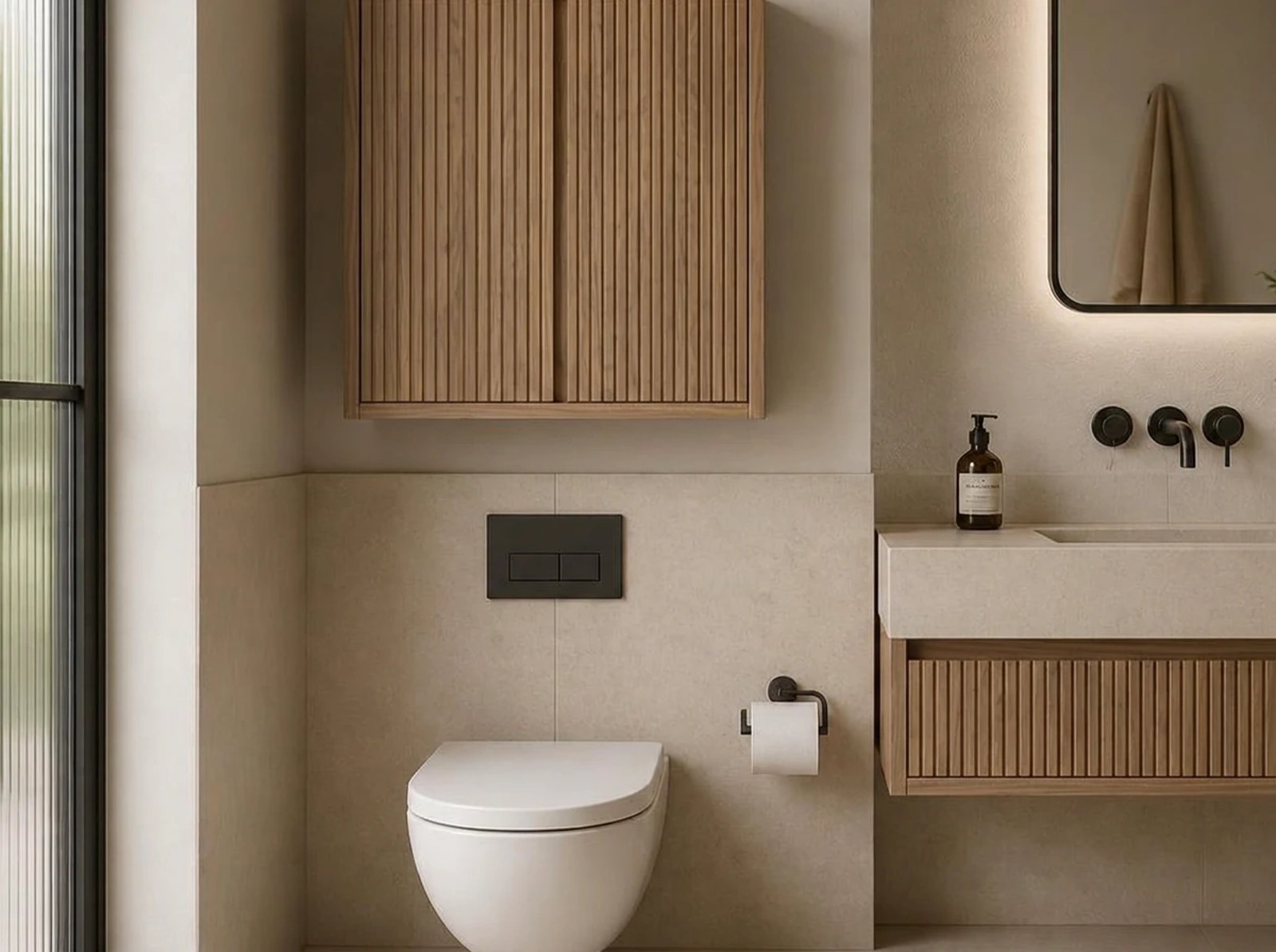 Amalfi Floating Bathroom Wall Cabinet thumbnail
