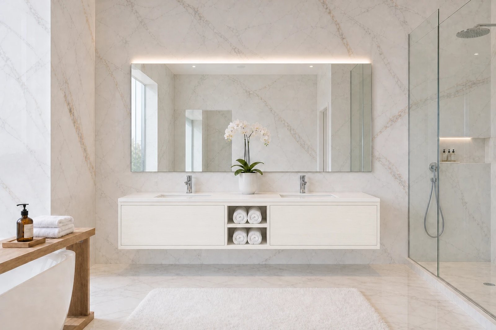 Menfi Inset Floating Vanity M500 thumbnail