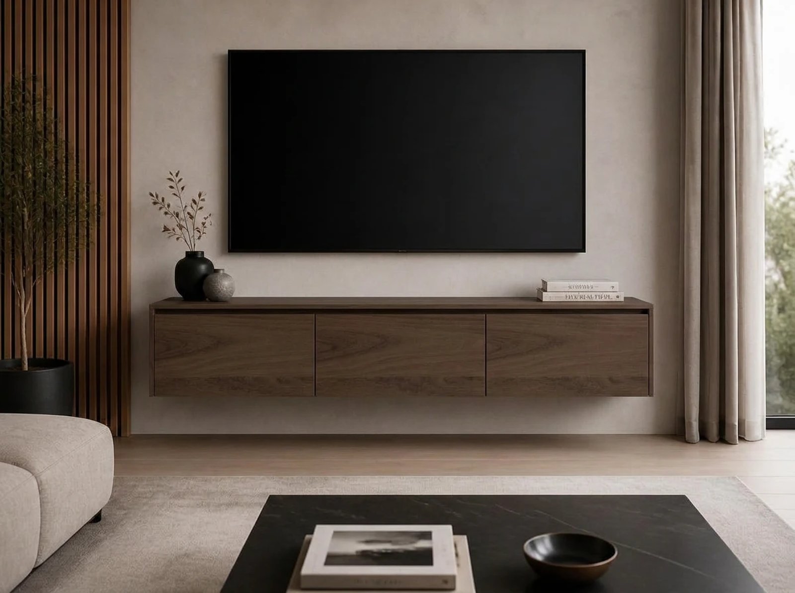 Corsica Floating TV Stand thumbnail