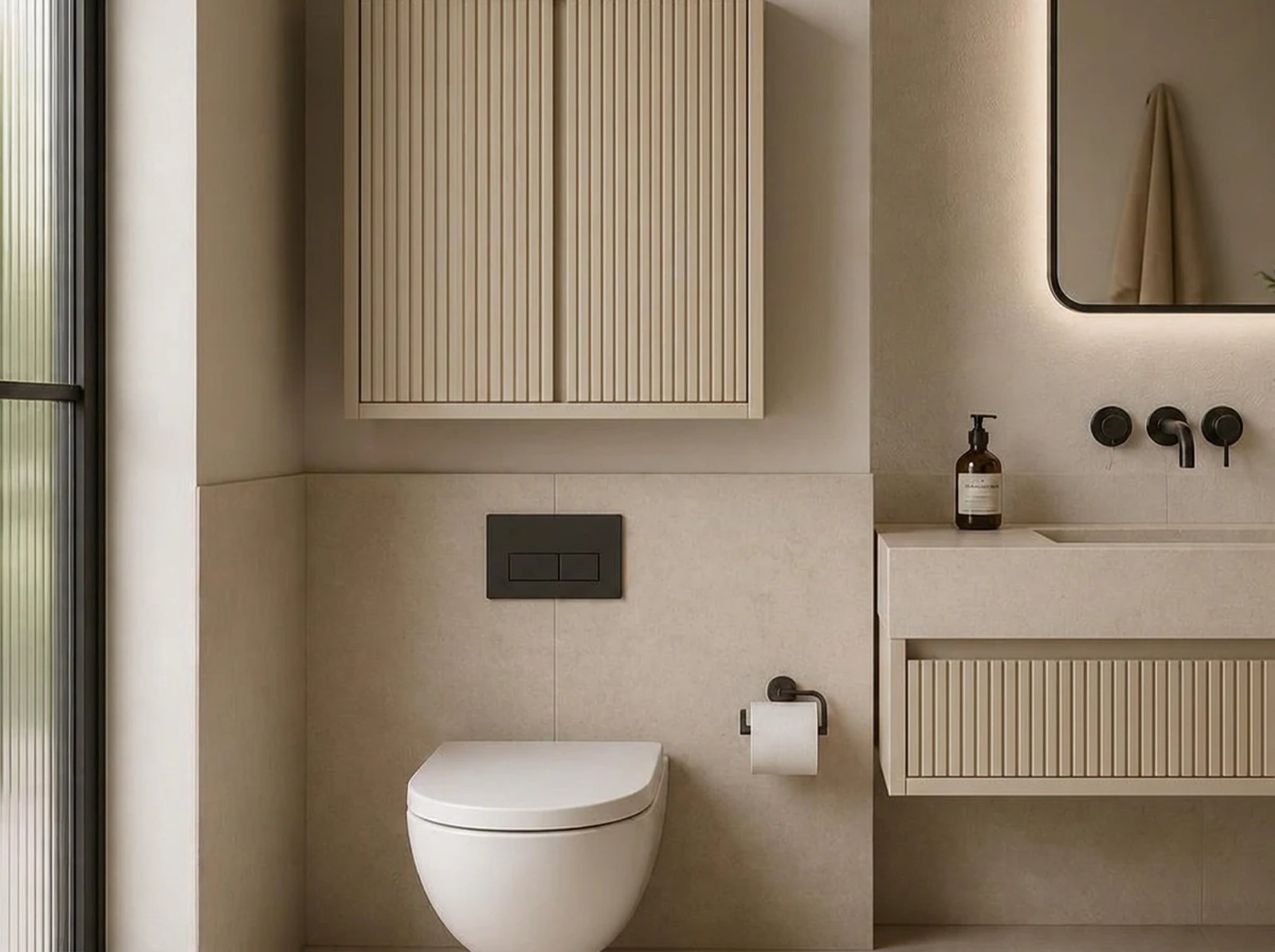 Amalfi Floating Bathroom Wall Cabinet thumbnail
