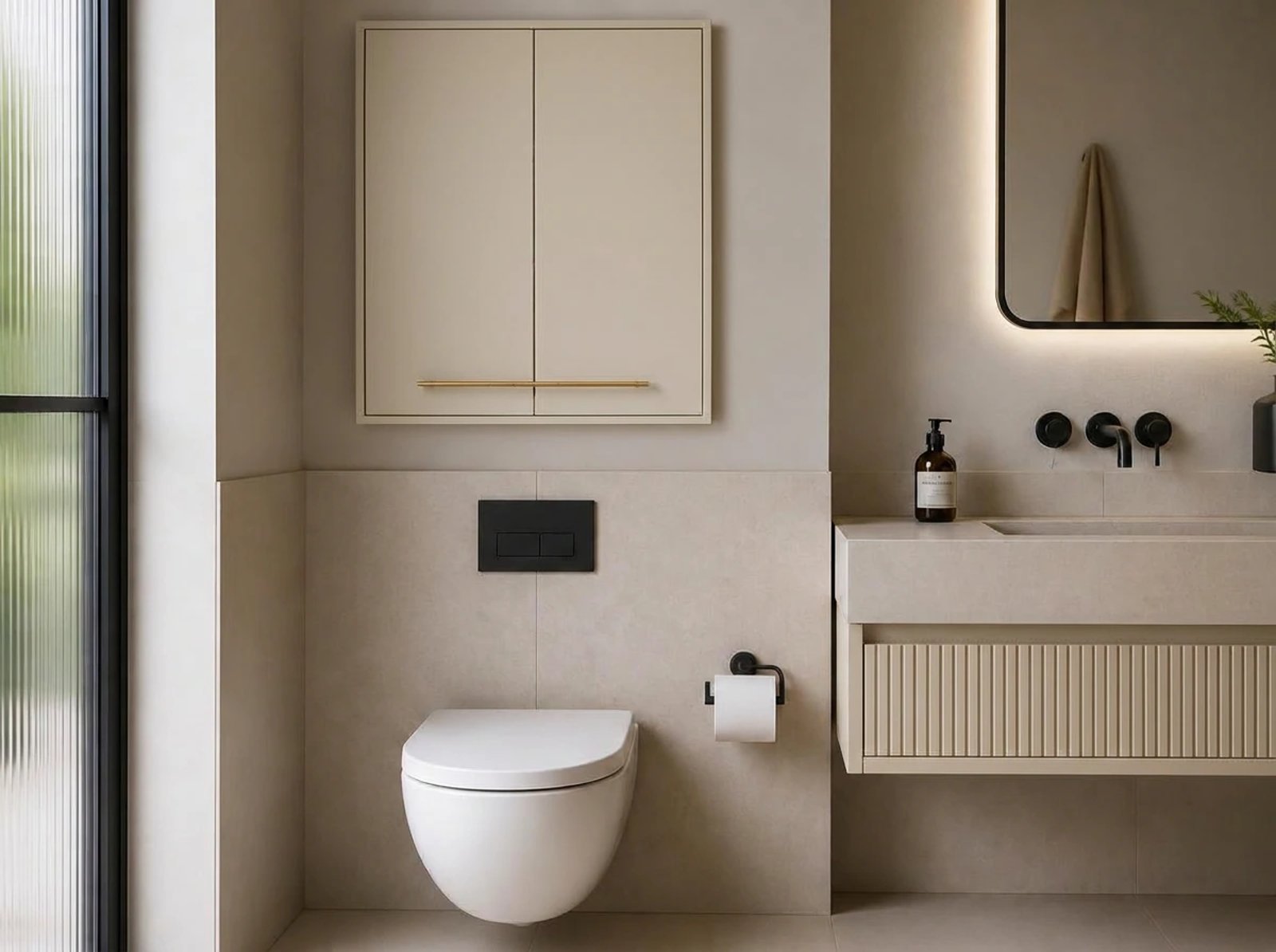 Milano Floating Bathroom Wall Cabinet