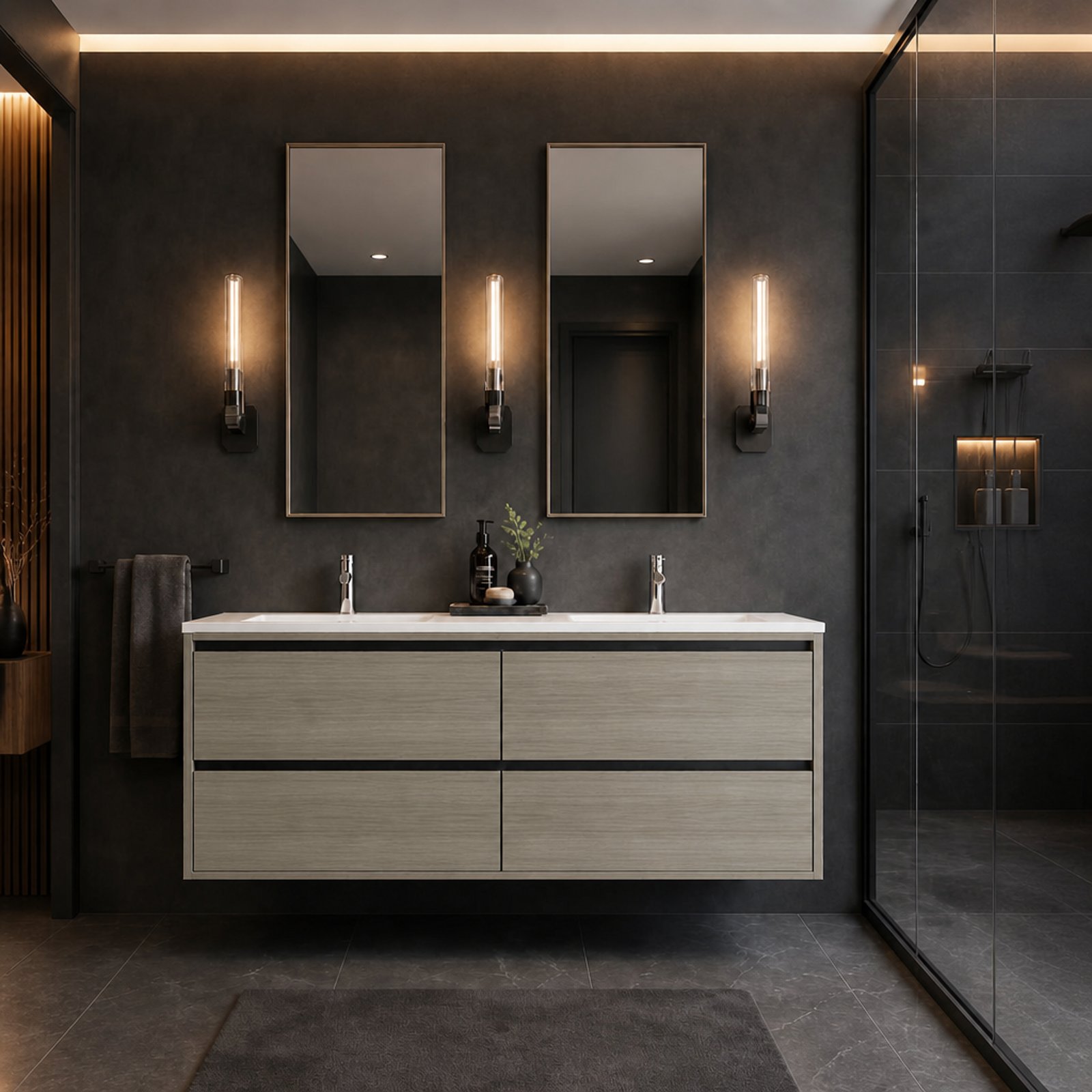 Siena Floating Vanity Double Sink thumbnail