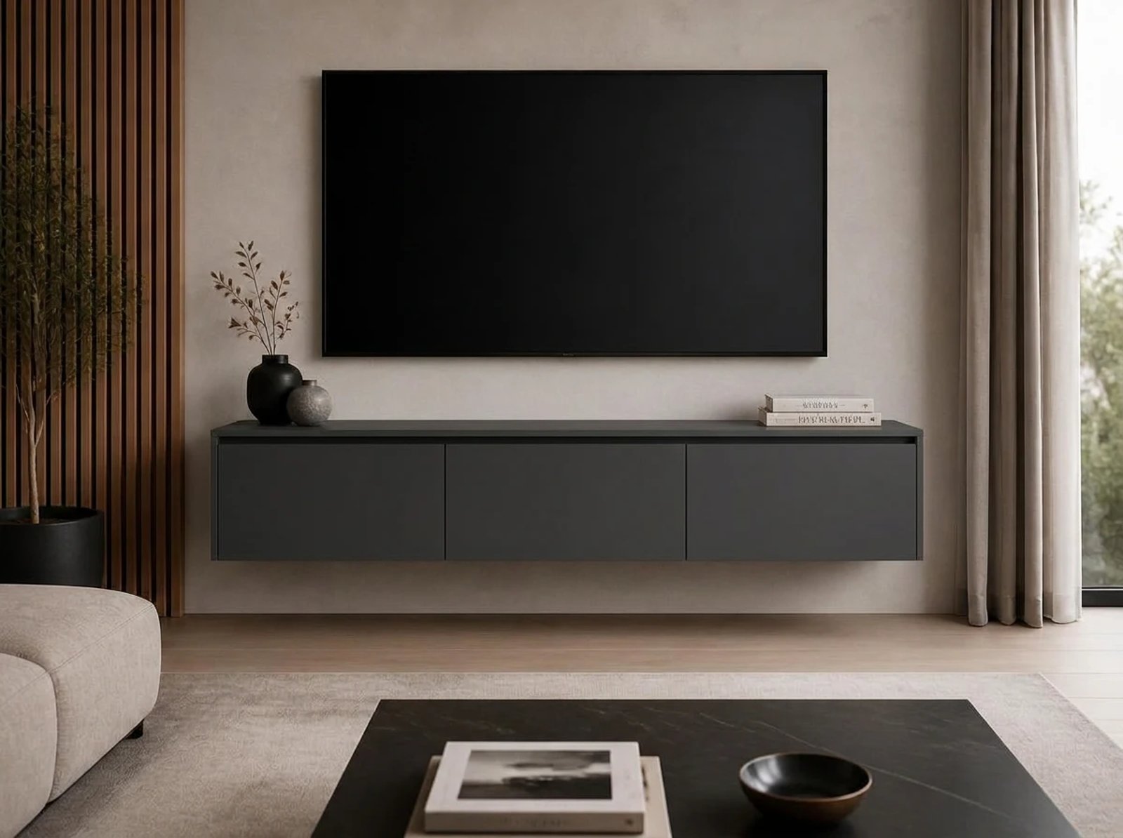 Corsica Floating TV Stand thumbnail