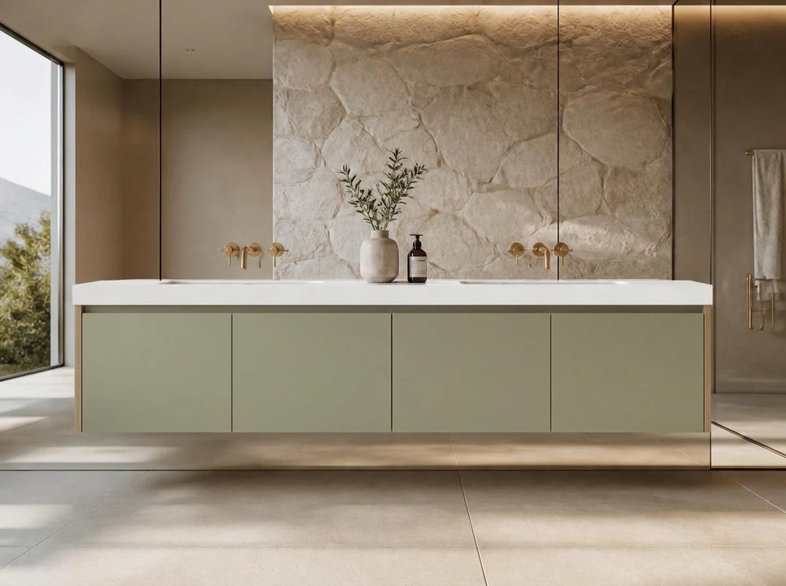 Corsica Floating Vanity Double Sink thumbnail