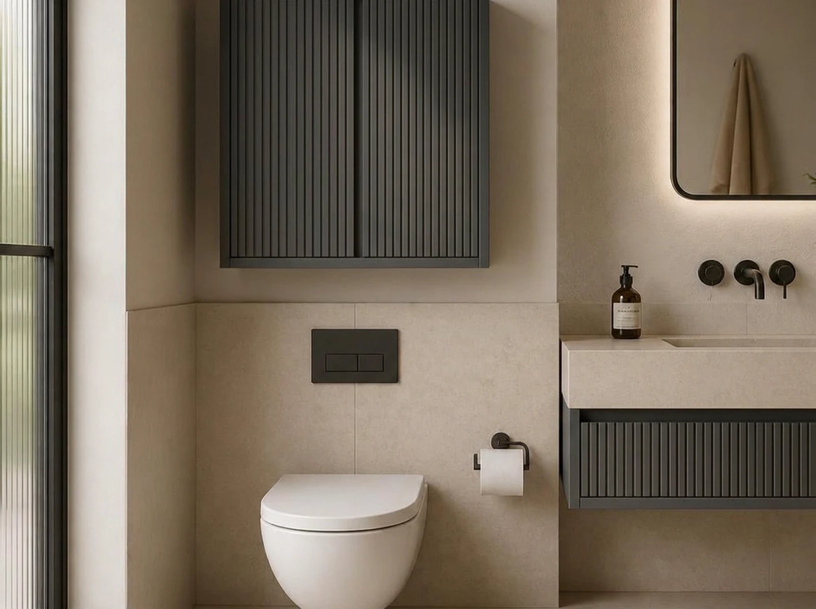 Amalfi Floating Bathroom Wall Cabinet thumbnail