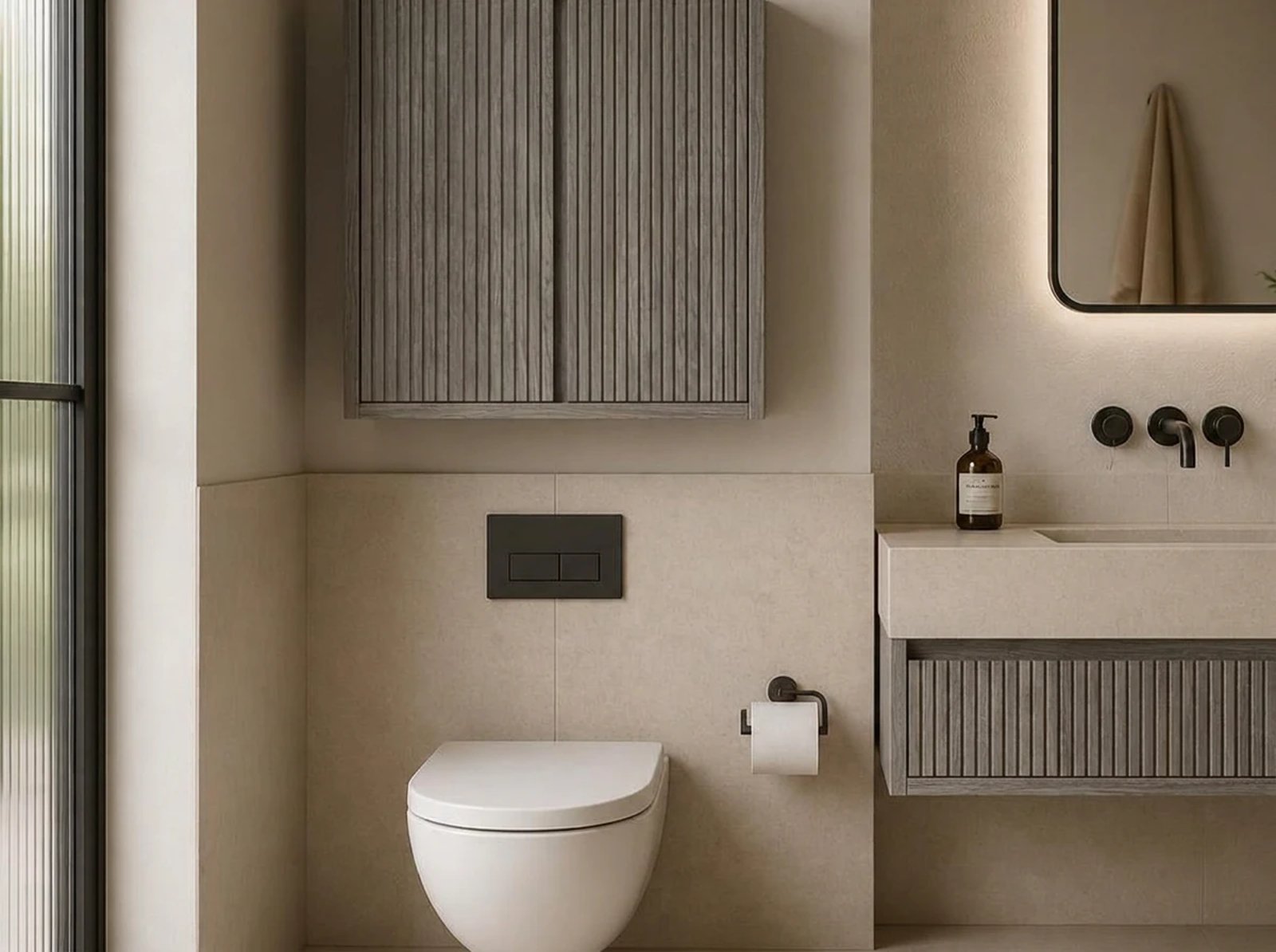 Amalfi Floating Bathroom Wall Cabinet thumbnail