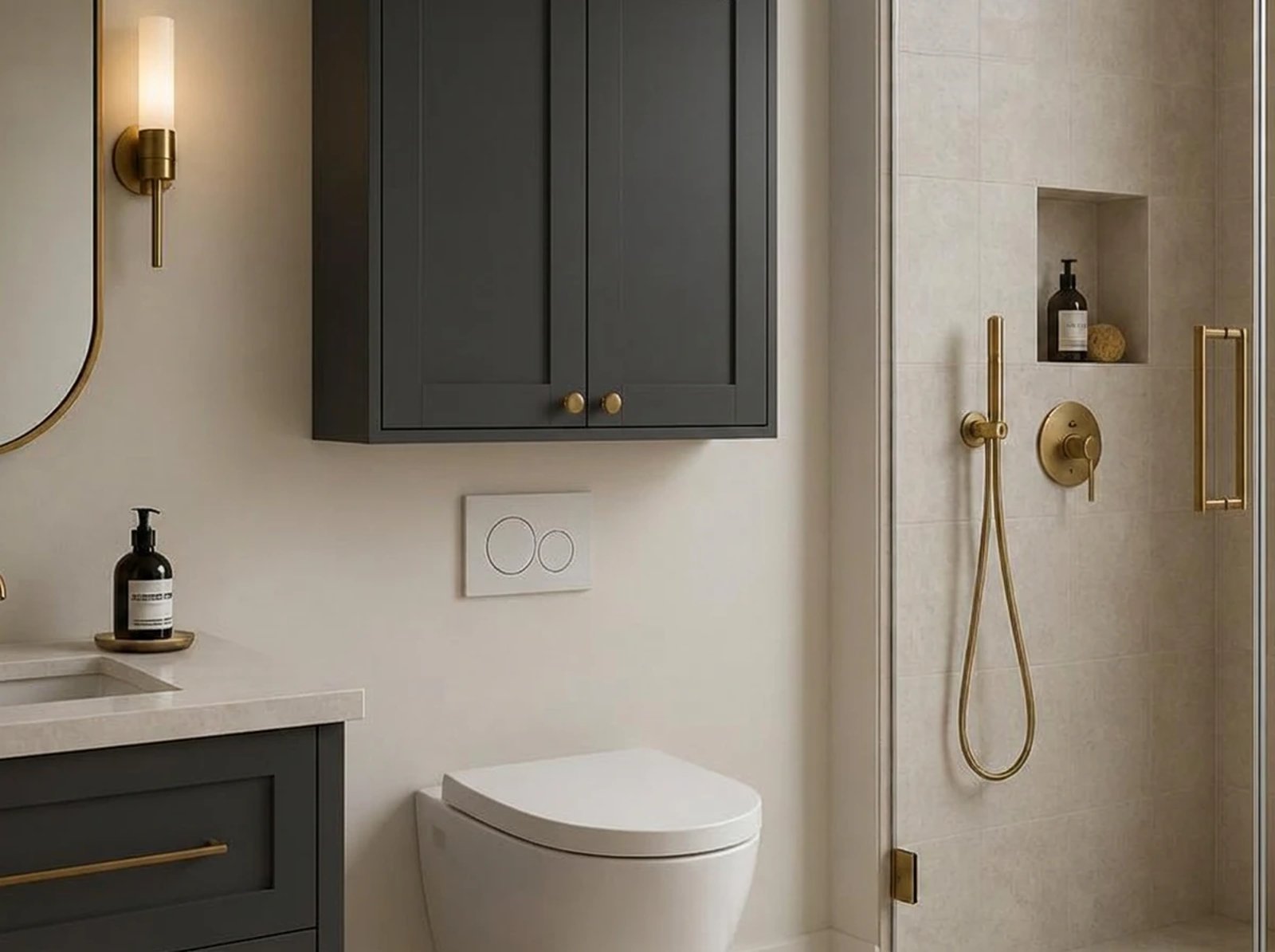 Hudson Floating Bathroom Wall Cabinet thumbnail