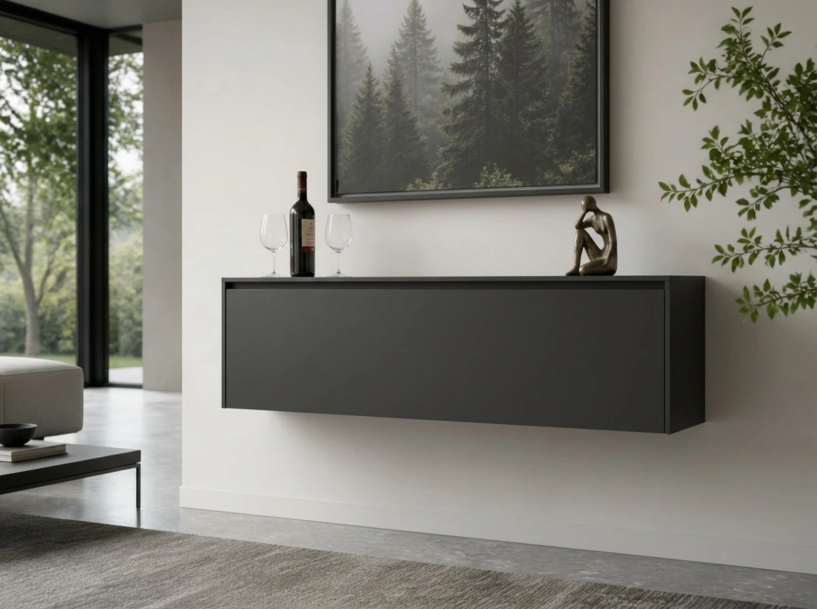 Corsica Floating Bar Cabinet thumbnail