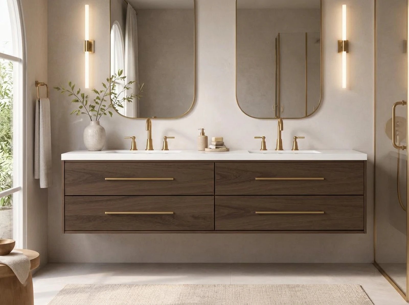 Milano Floating Vanity Double Sink thumbnail