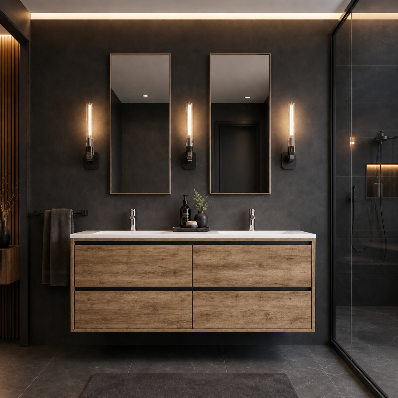 Siena Floating Vanity Double Sink thumbnail