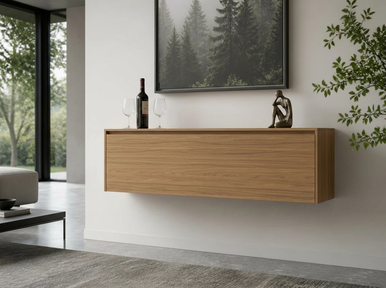 Corsica Floating Bar Cabinet thumbnail