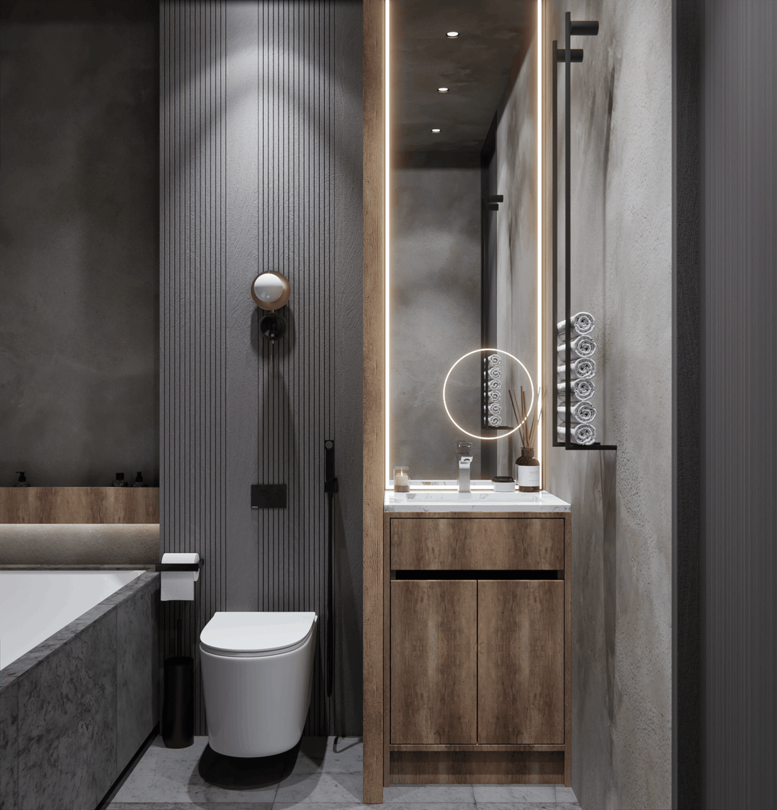 Orla Inset Standing Vanity M300 thumbnail