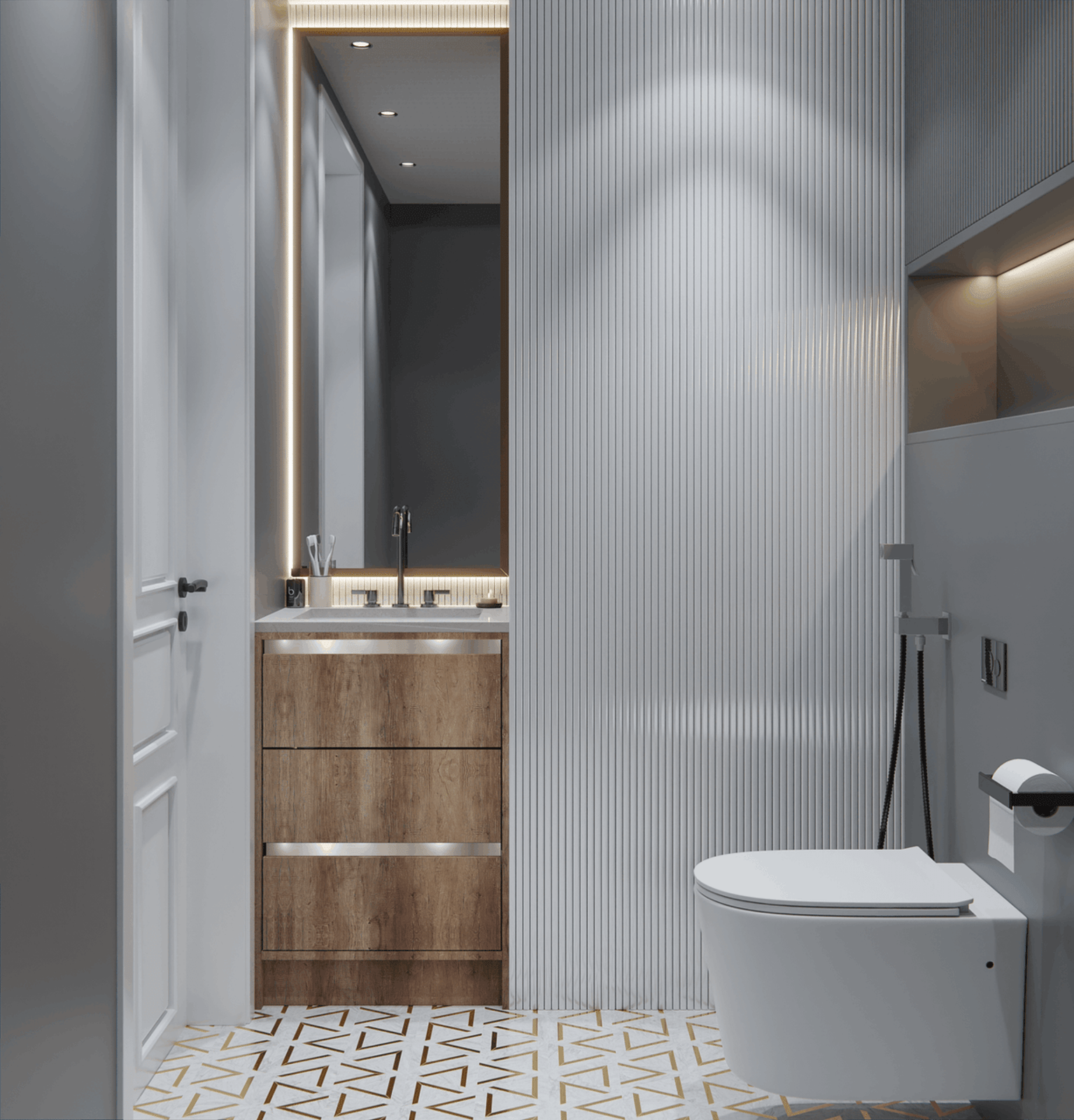 Trapani Inset Standing Vanity M310 thumbnail