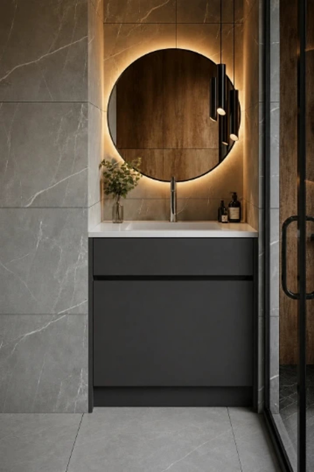 Orla Overlay Standing Vanity M305
