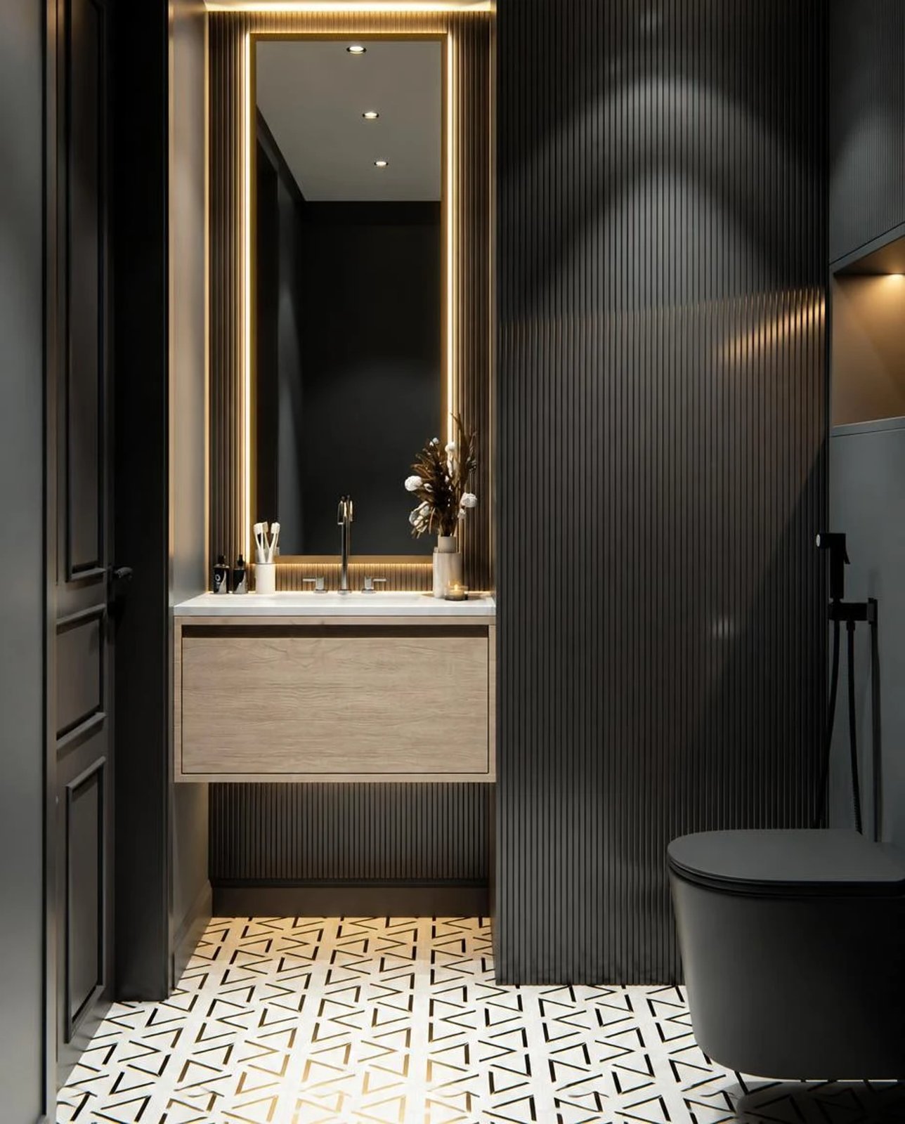 Gela Inset Floating Vanity M110