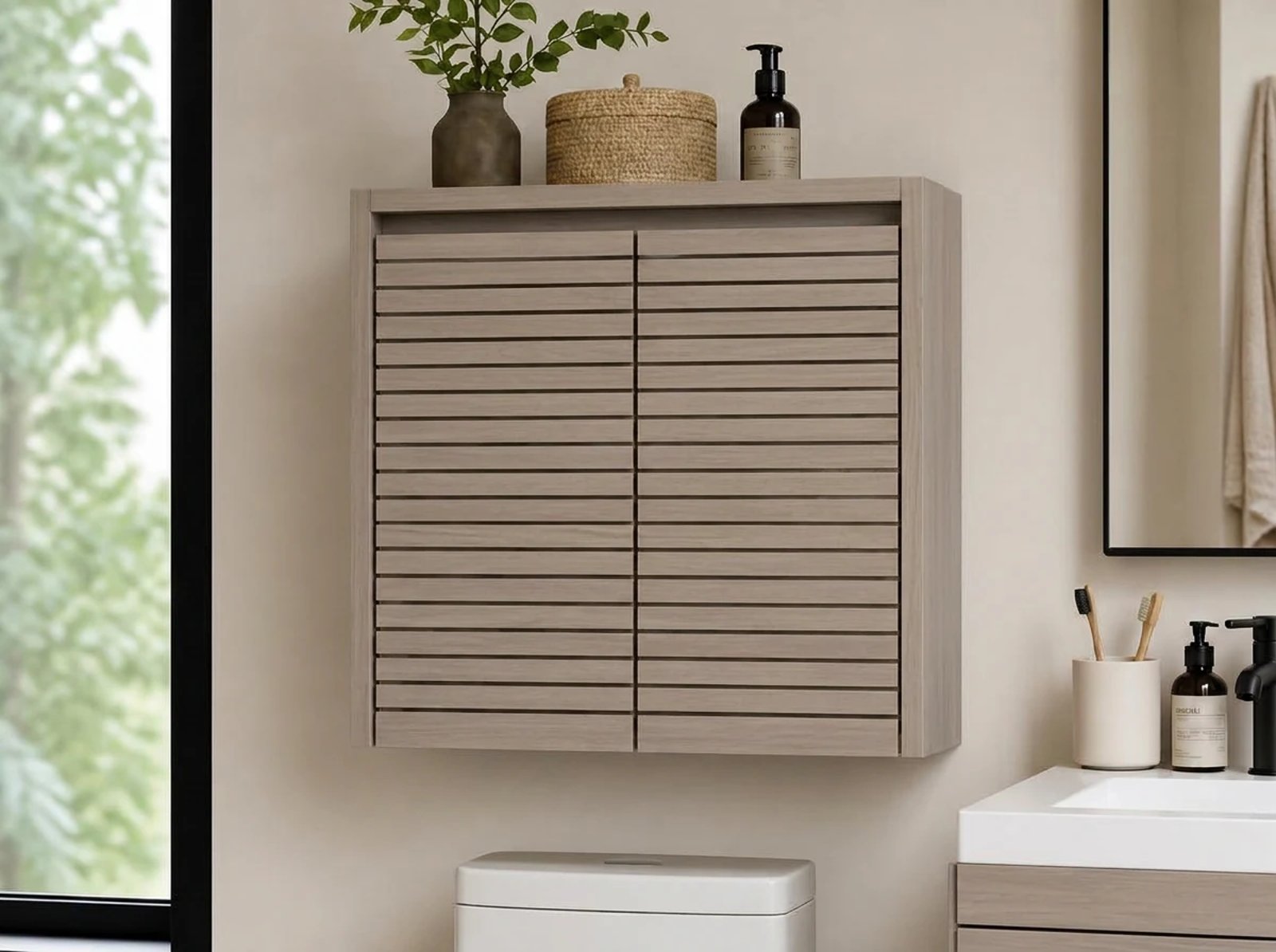 Bergen Floating Bathroom Wall Cabinet