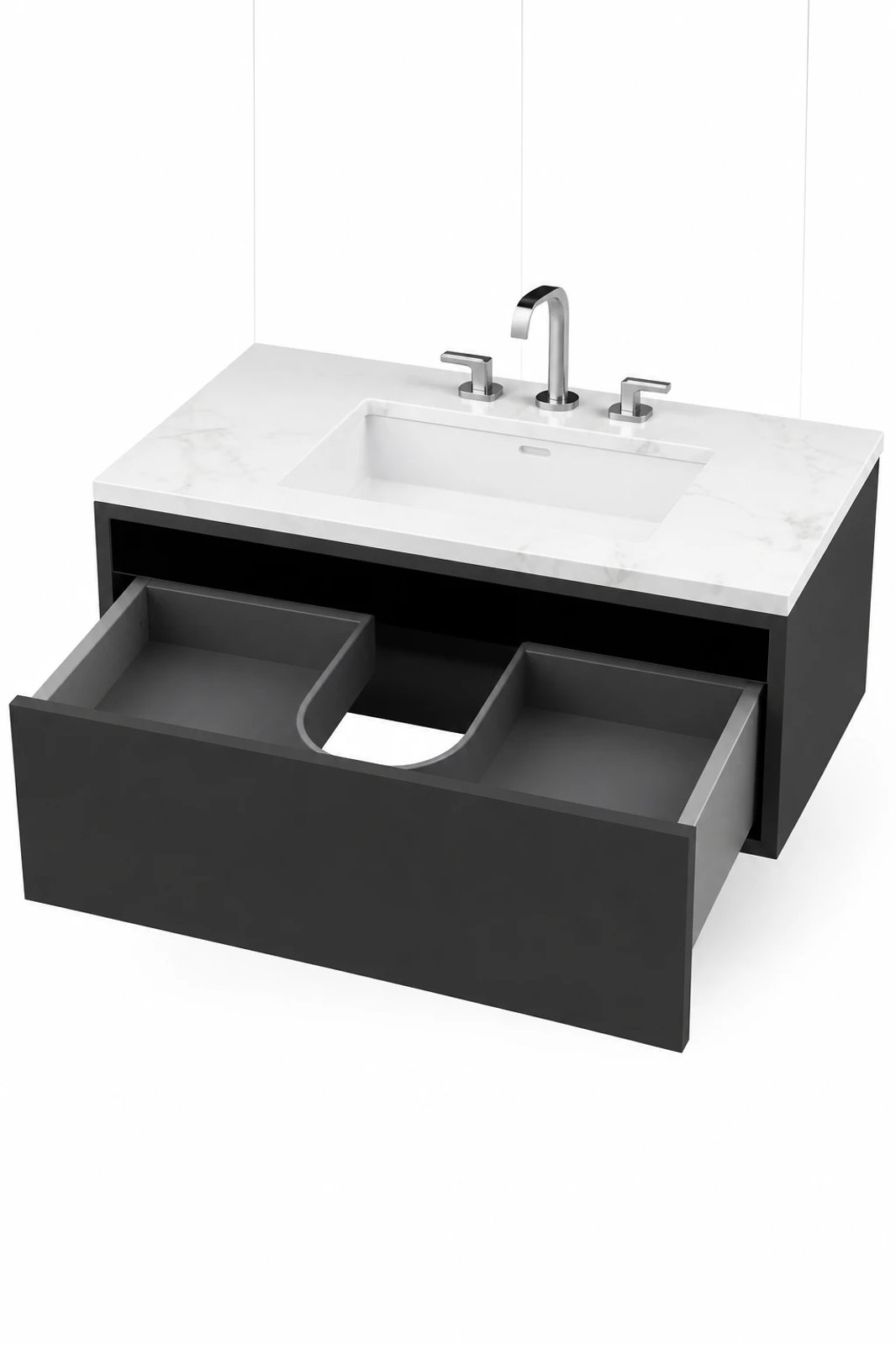 Gela Inset Floating Vanity M110 thumbnail