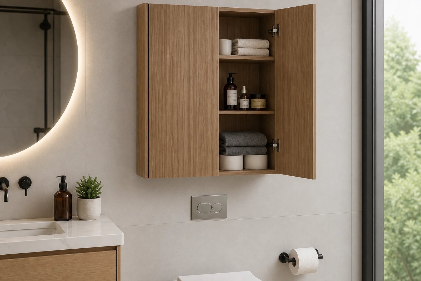 Siena Floating Bathroom Wall Cabinet thumbnail