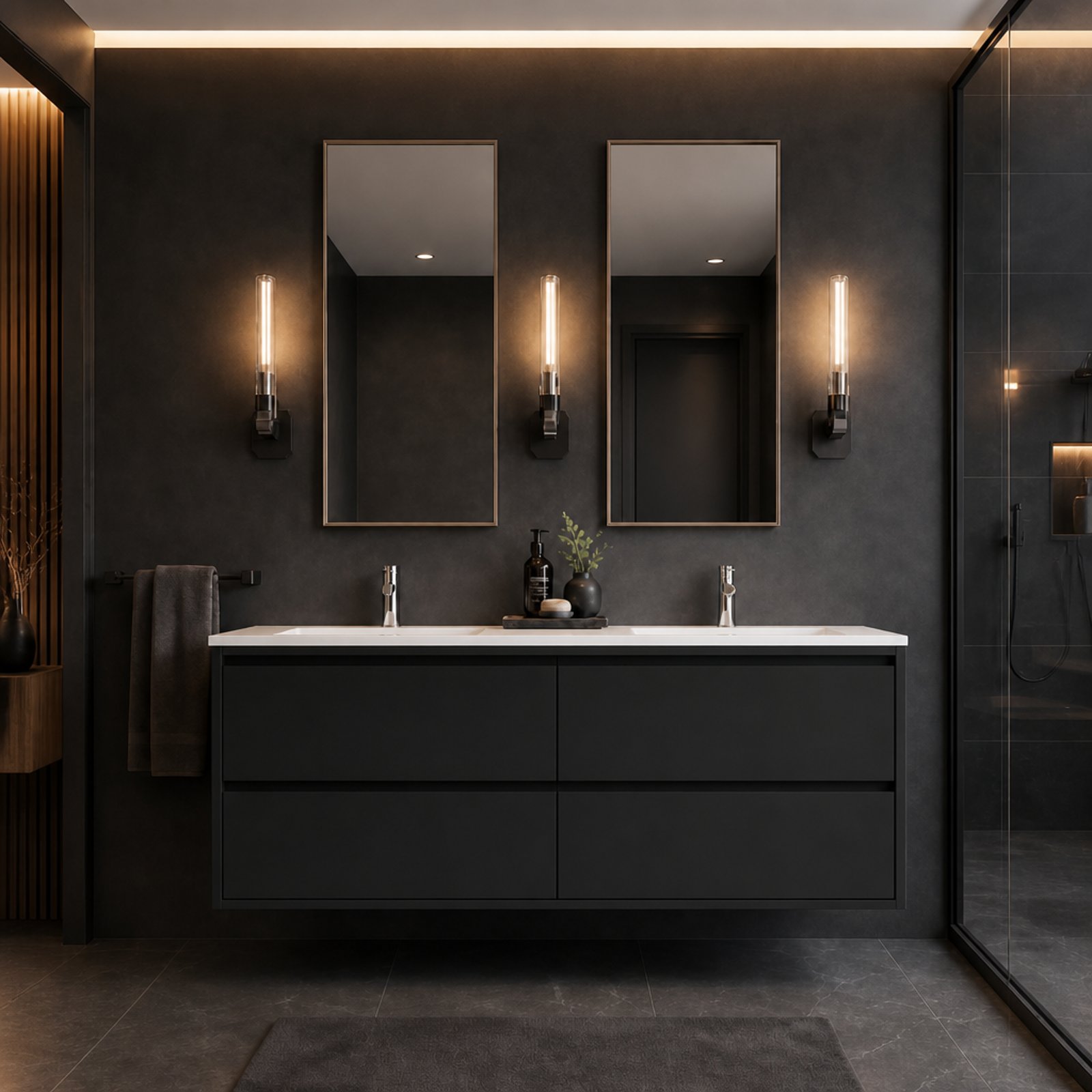 Siena Floating Vanity Double Sink thumbnail