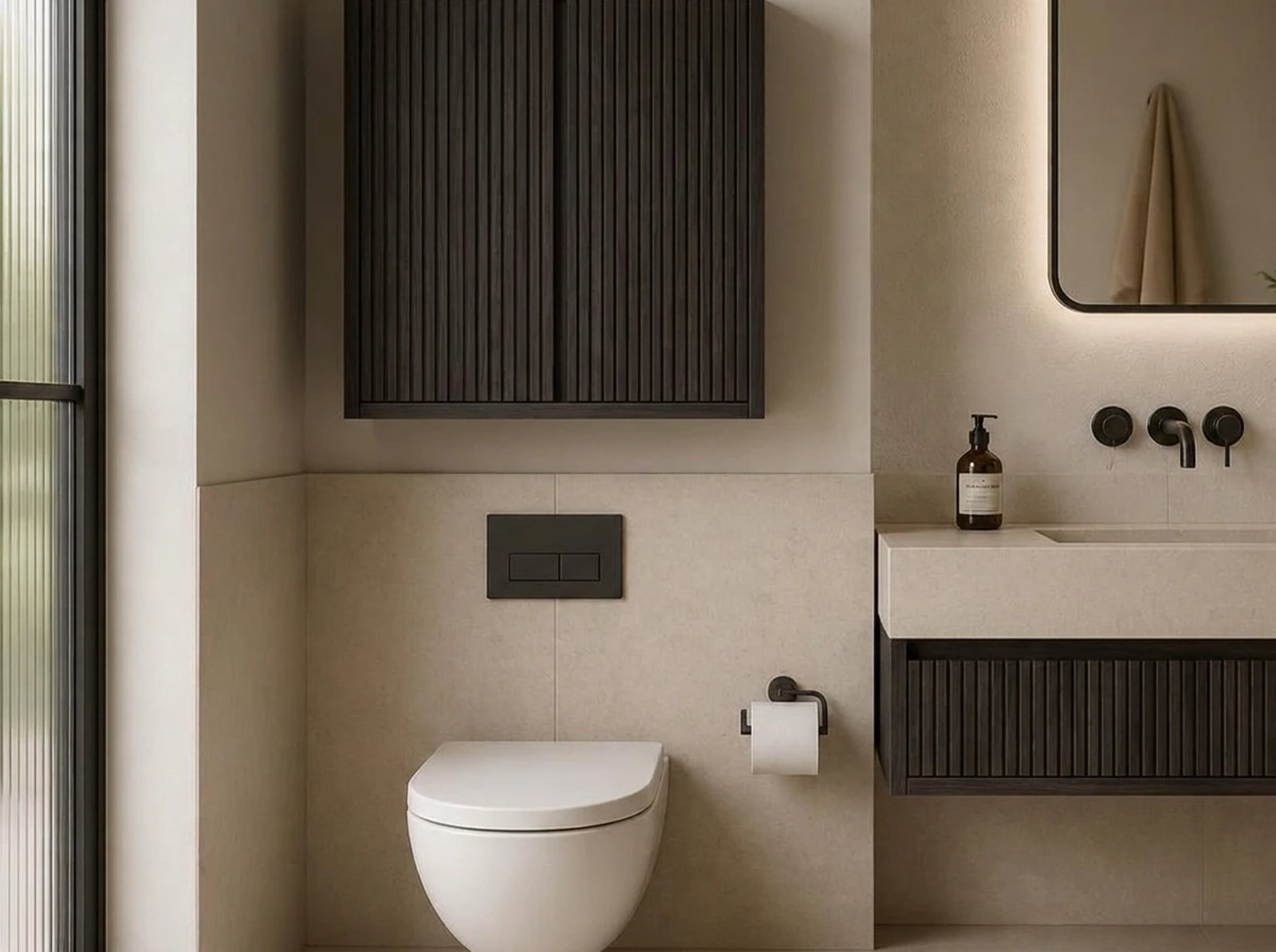 Amalfi Floating Bathroom Wall Cabinet thumbnail