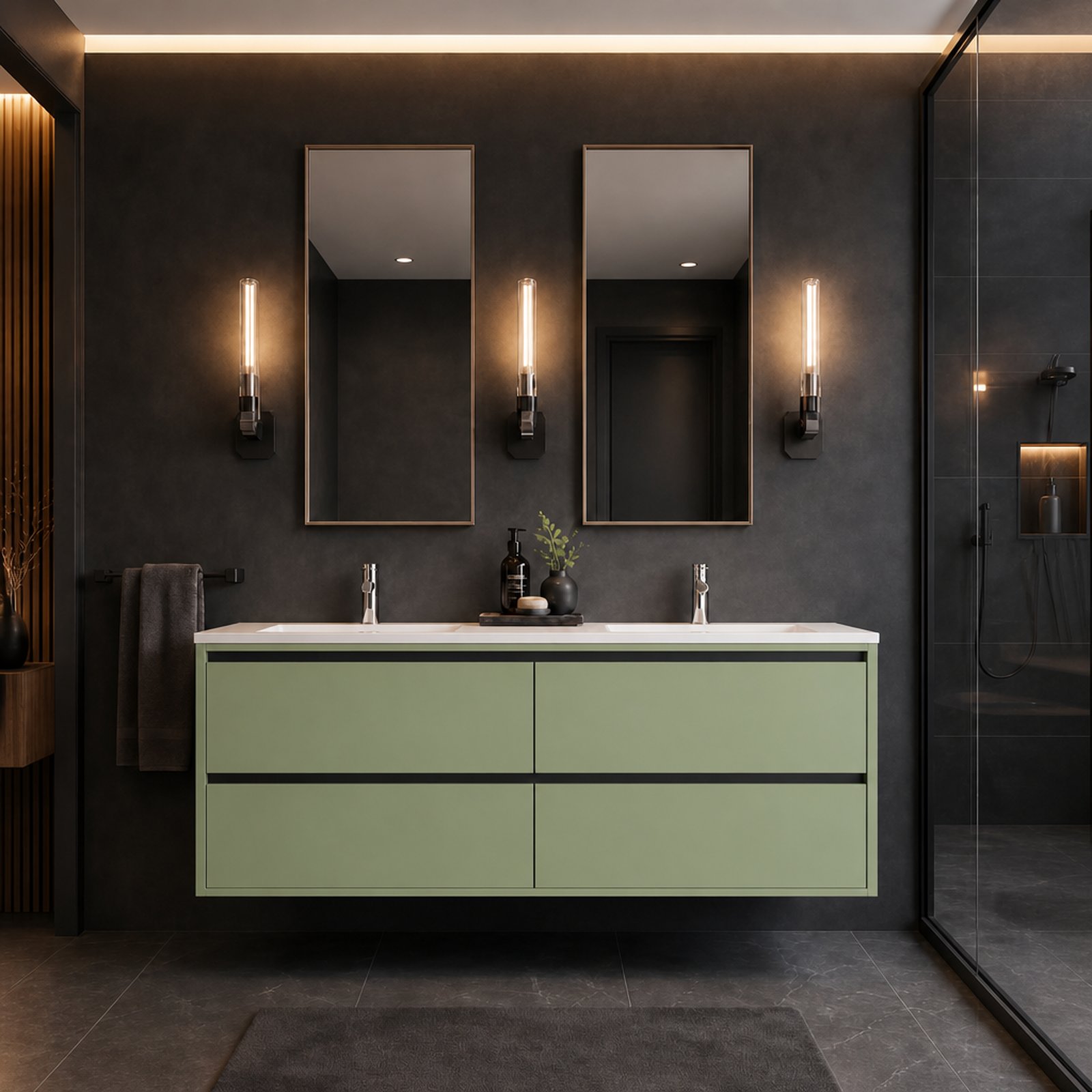 Siena Floating Vanity Double Sink thumbnail