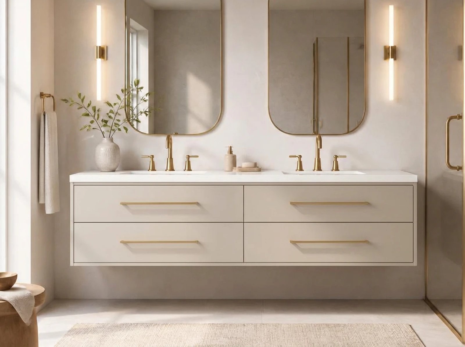 Milano Floating Vanity Double Sink thumbnail