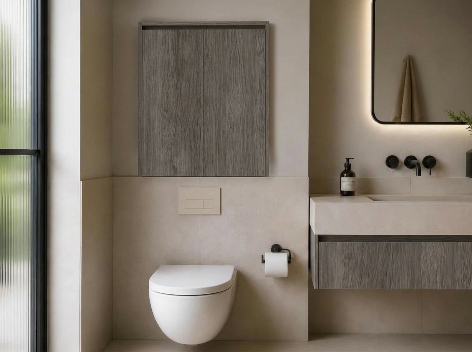 Corsica Floating Bathroom Wall Cabinet thumbnail