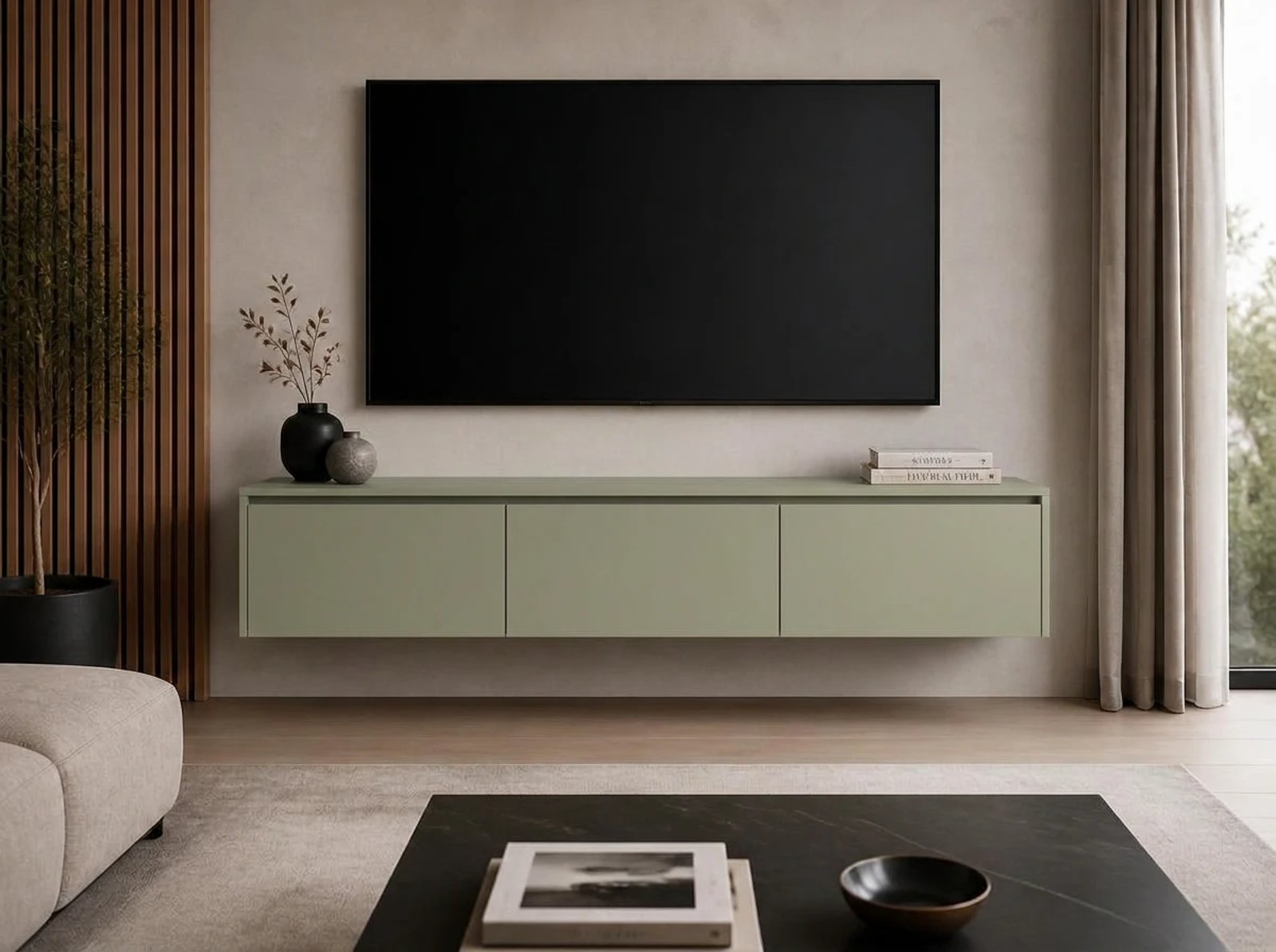 Corsica Floating TV Stand thumbnail